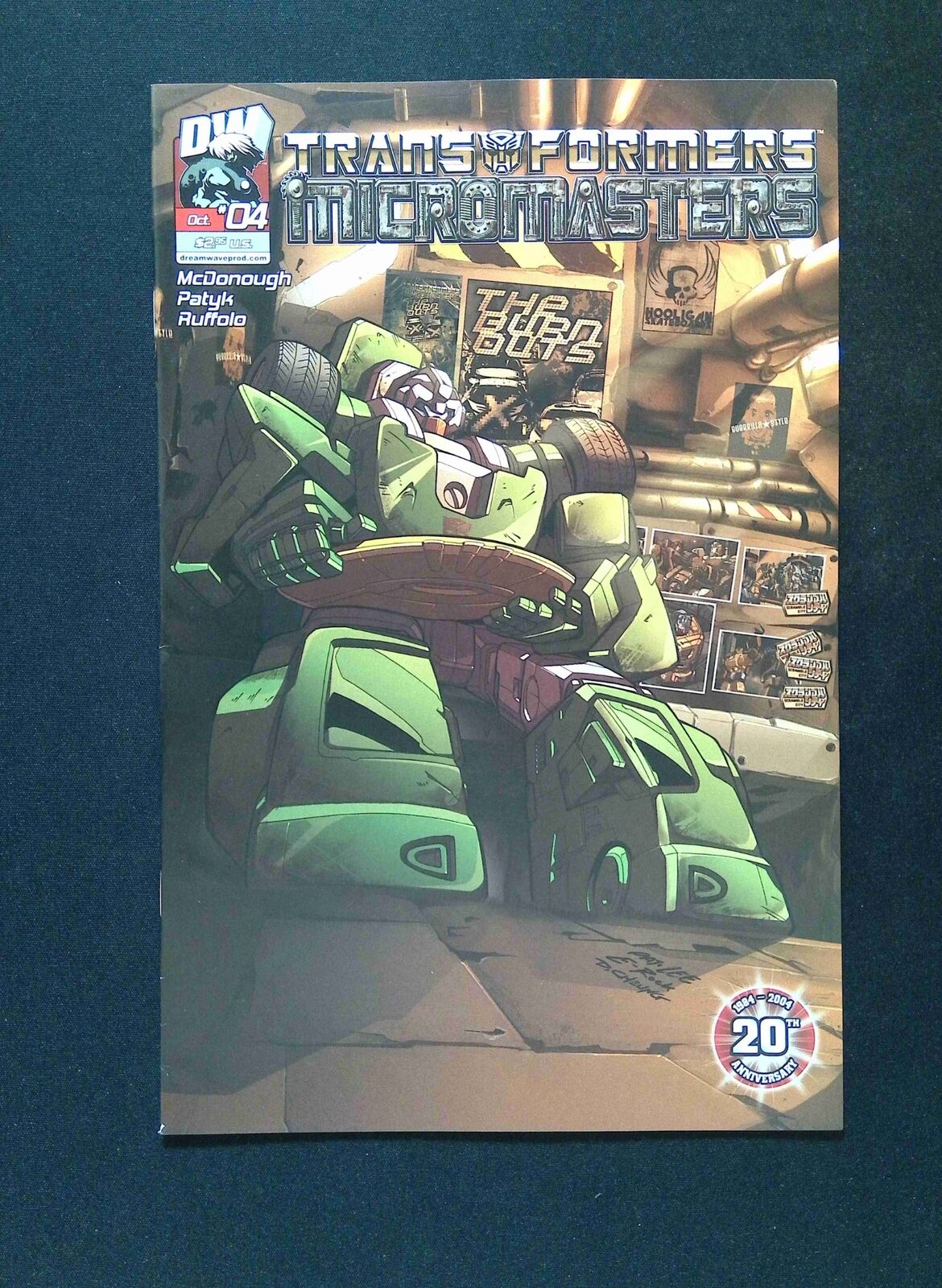 Transformers Micromasters #4 DREAMWAVE Comics 2004 VF+