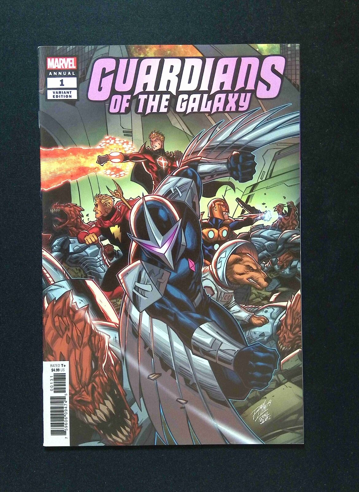 Guardians of the Galaxy Annual #1C (6TH SERIES) MARVEL 2019 VF+ LIM VARIANT