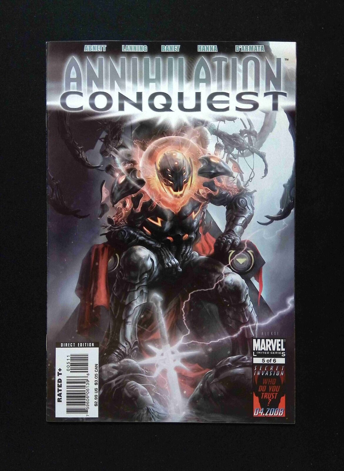 Annihilation Conquest #5 MARVEL Comics 2008 VF