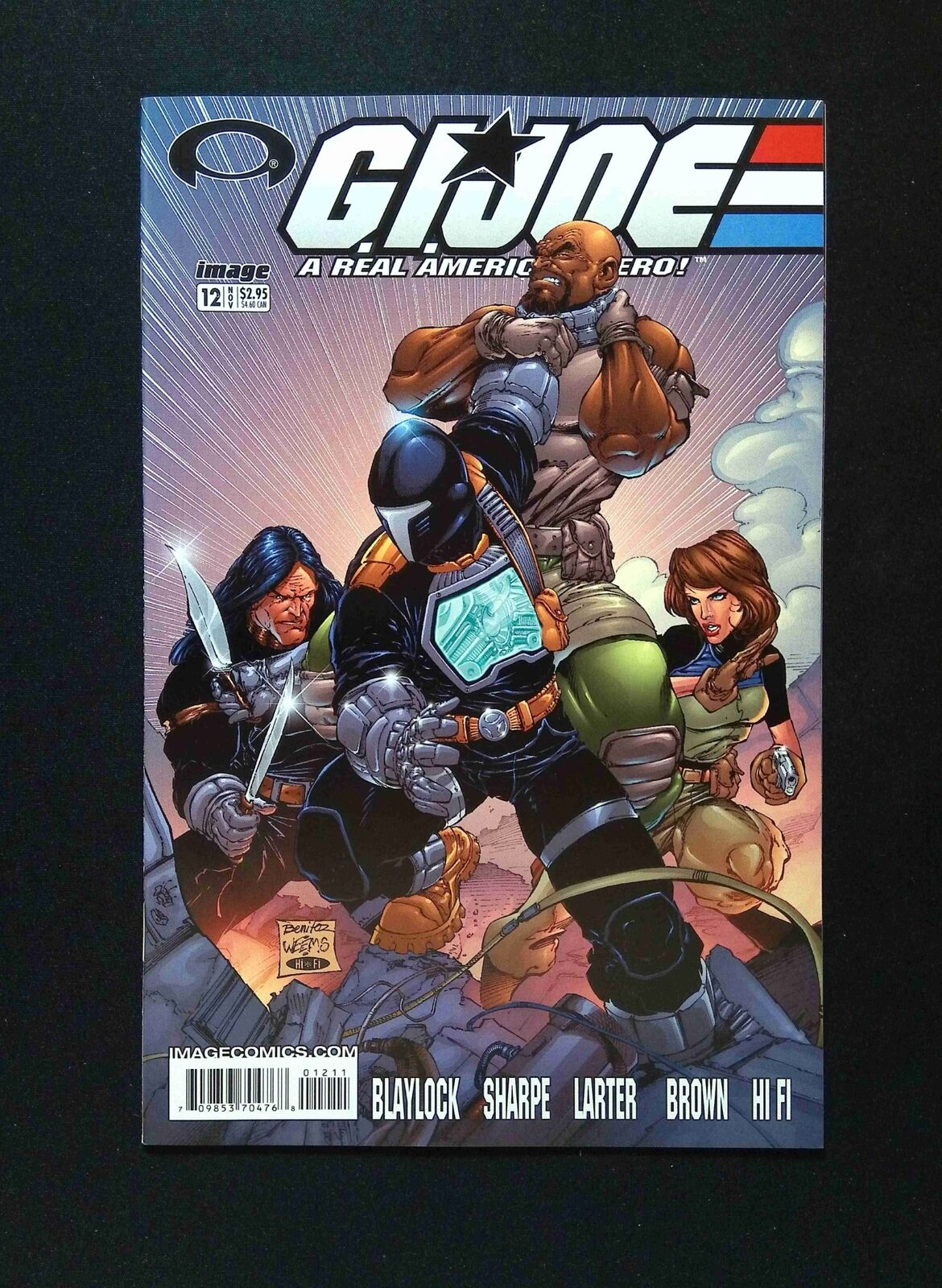 GI Joe #12 IMAGE Comics 2002 VF/NM
