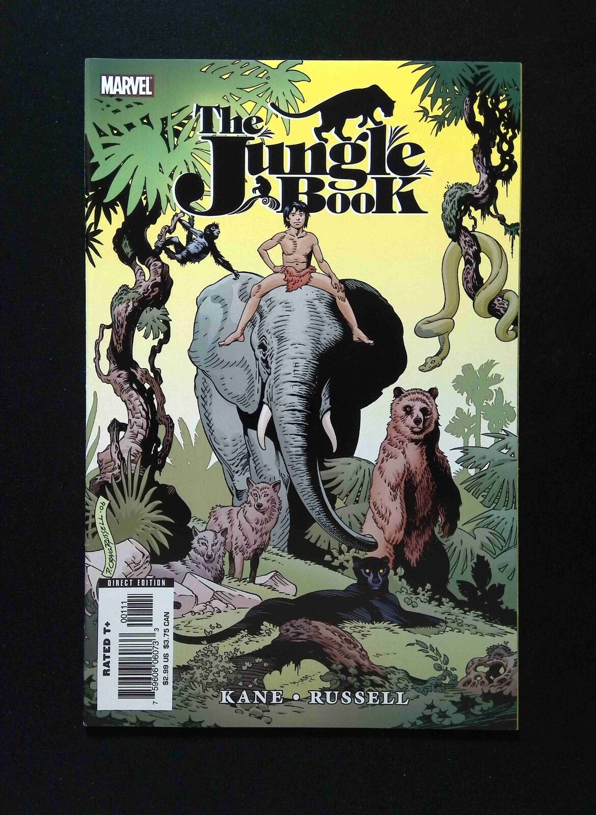 Jungle book #1 MARVEL Comics 2007 VF+