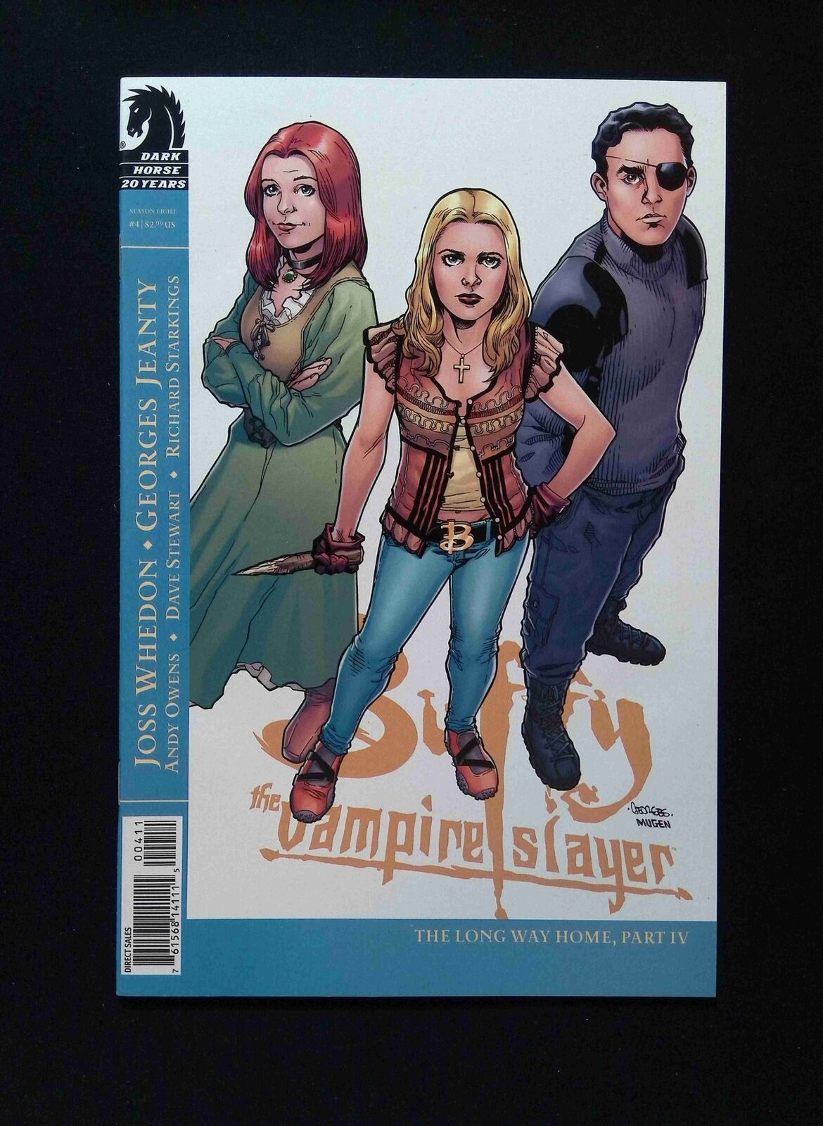 Buffy the Vampire Slayer #4B (SEASON 8) DARK HORSE 2007 NM JEANTY VARIANT