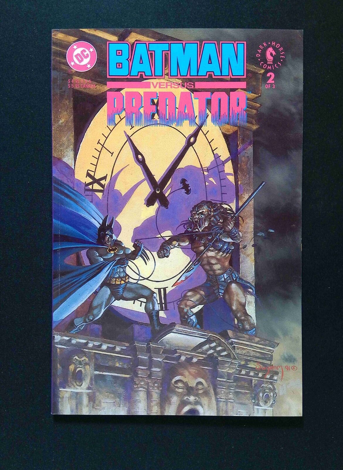 Batman vs Predator #2 DC/DARK HORSE Comics 1992 NM-