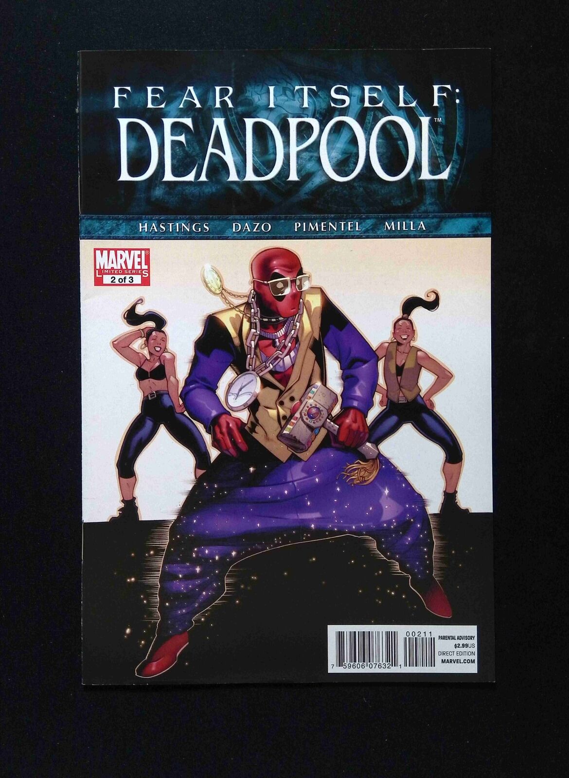 Fear Itselt Deadpool #2 MARVEL Comics 2011 VF+