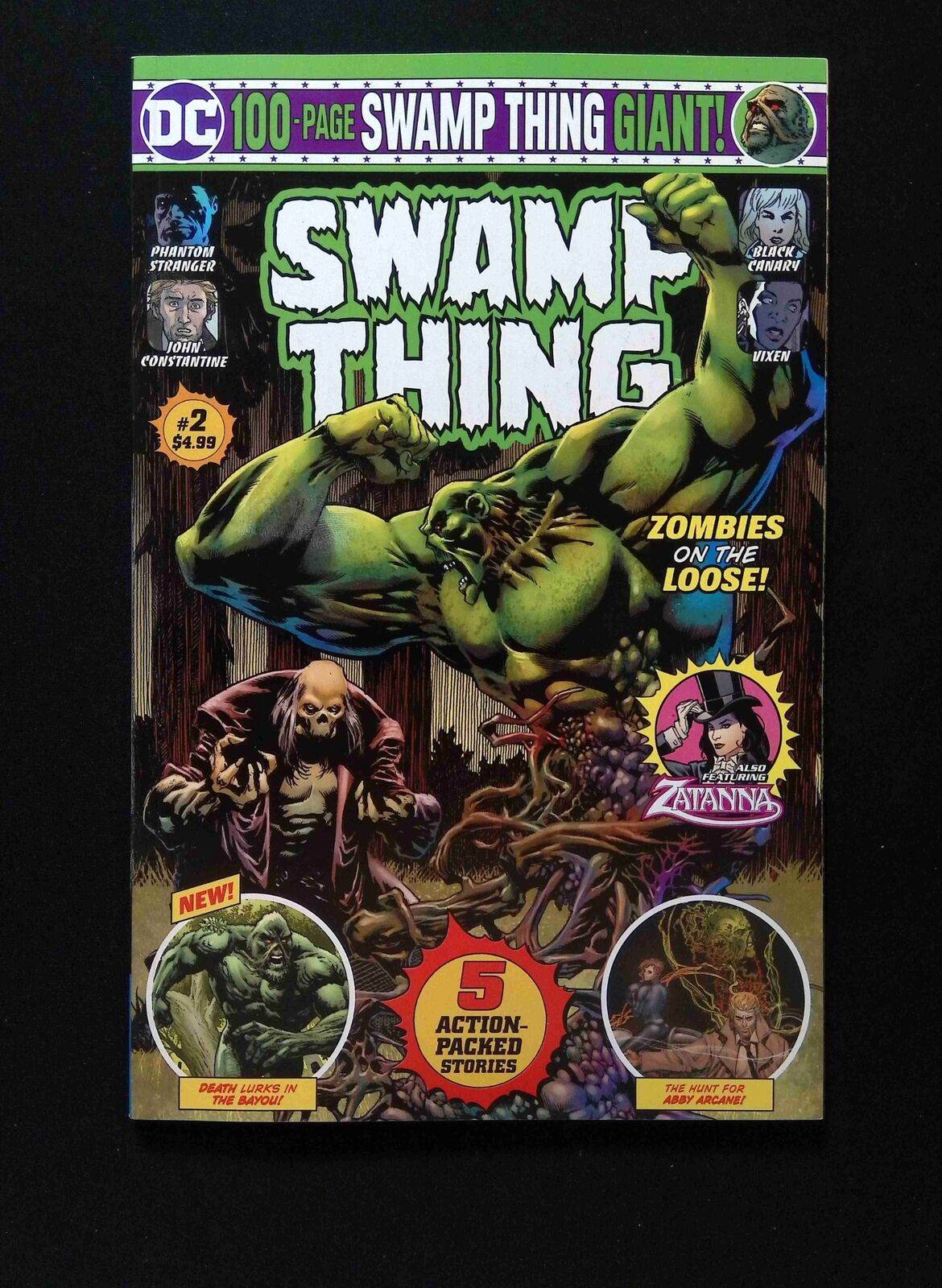 Swamp Thing Giant #2B (2ND SERIES) DC Comics 2020 NM- VARIANT COVER