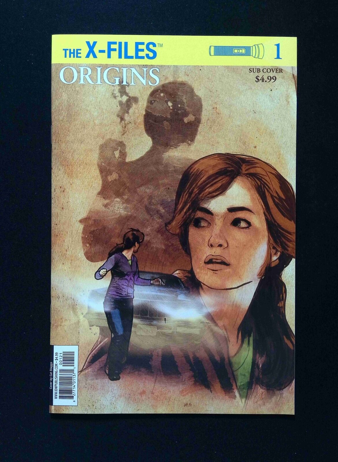 X-Files Origins #1 SUB IDW Comics 2016 NM+ STAGGS VARIANT
