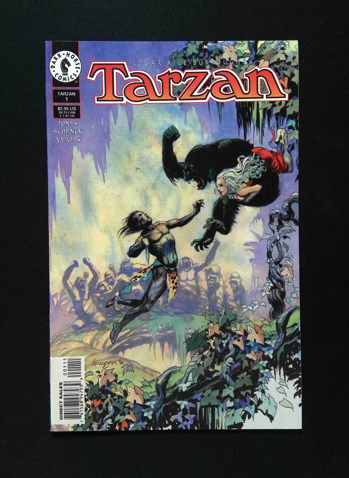 Tarzan #1 DARK HORSE Comics 1996 NM-