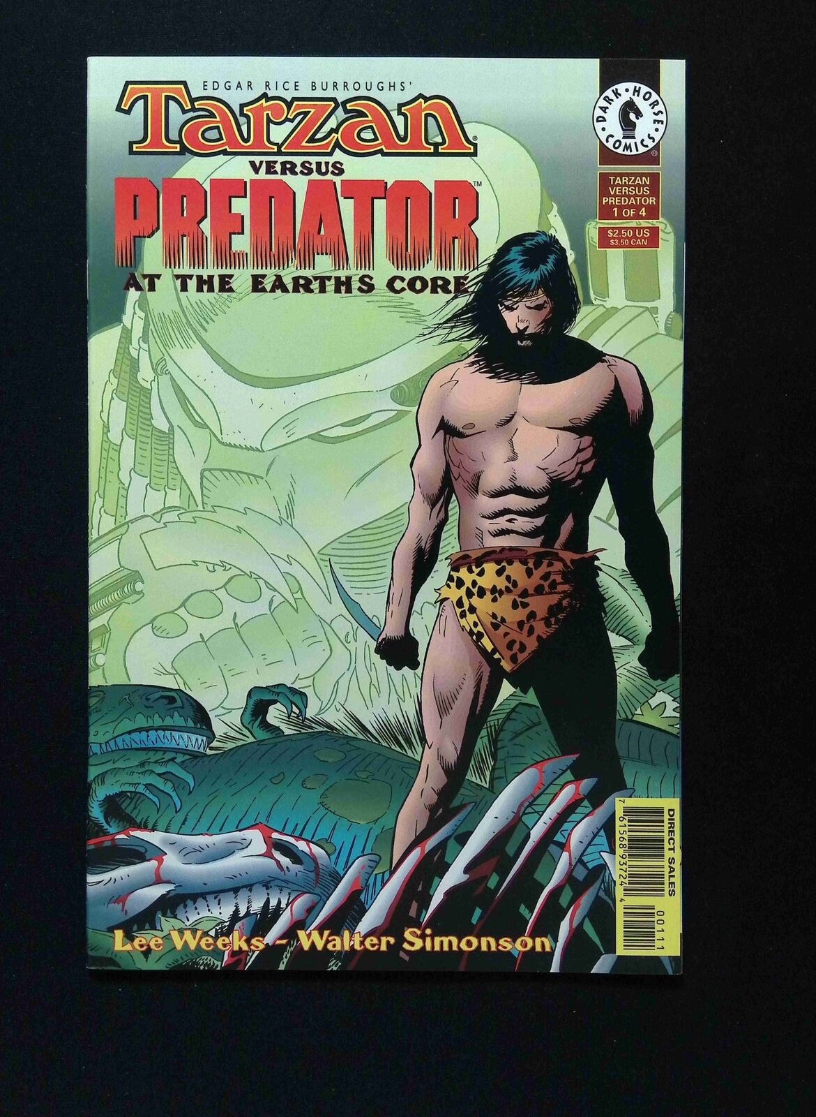 Tarzan vs Predator #1 DARK HORSE Comics 1996 VF/NM