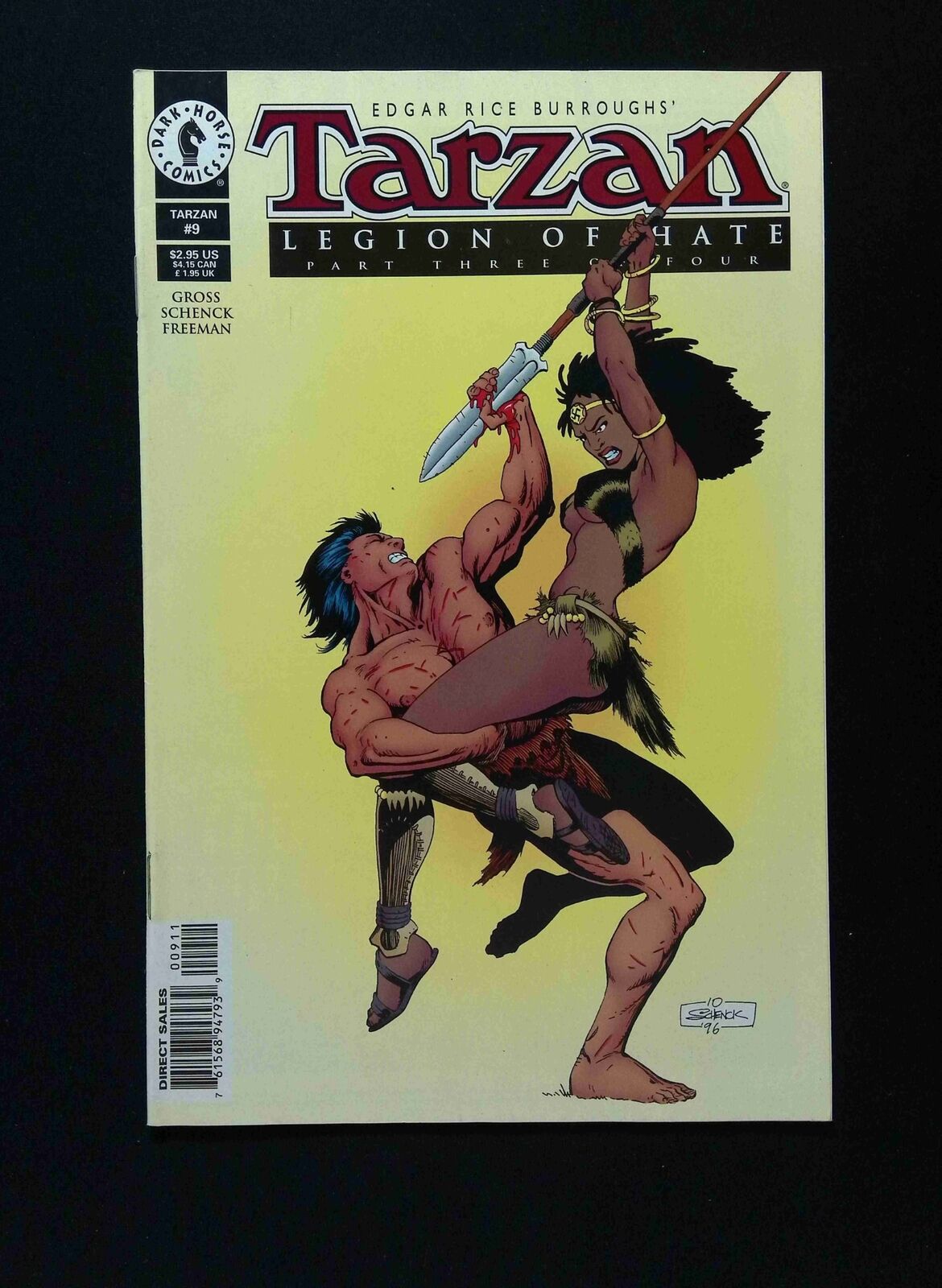 Tarzan #9 DARK HORSE Comics 1997 VF