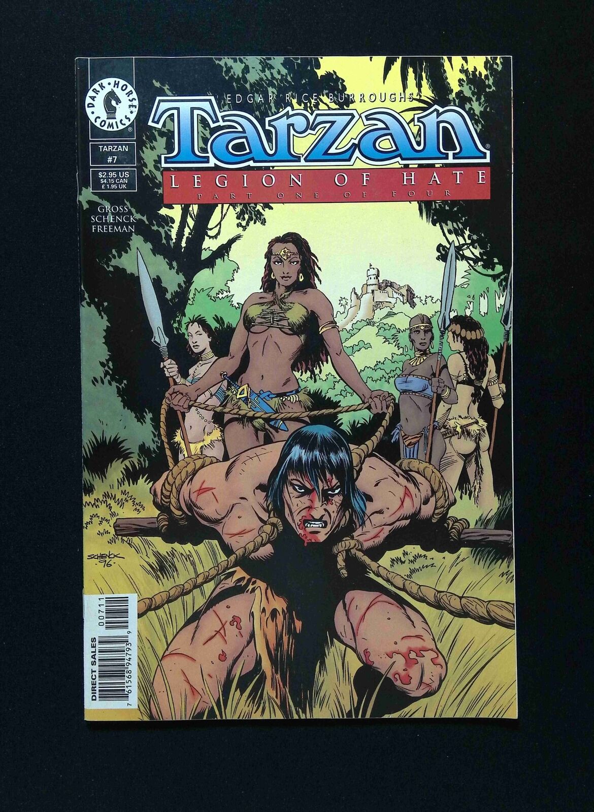 Tarzan #7 DARK HORSE Comics 1997 VF+
