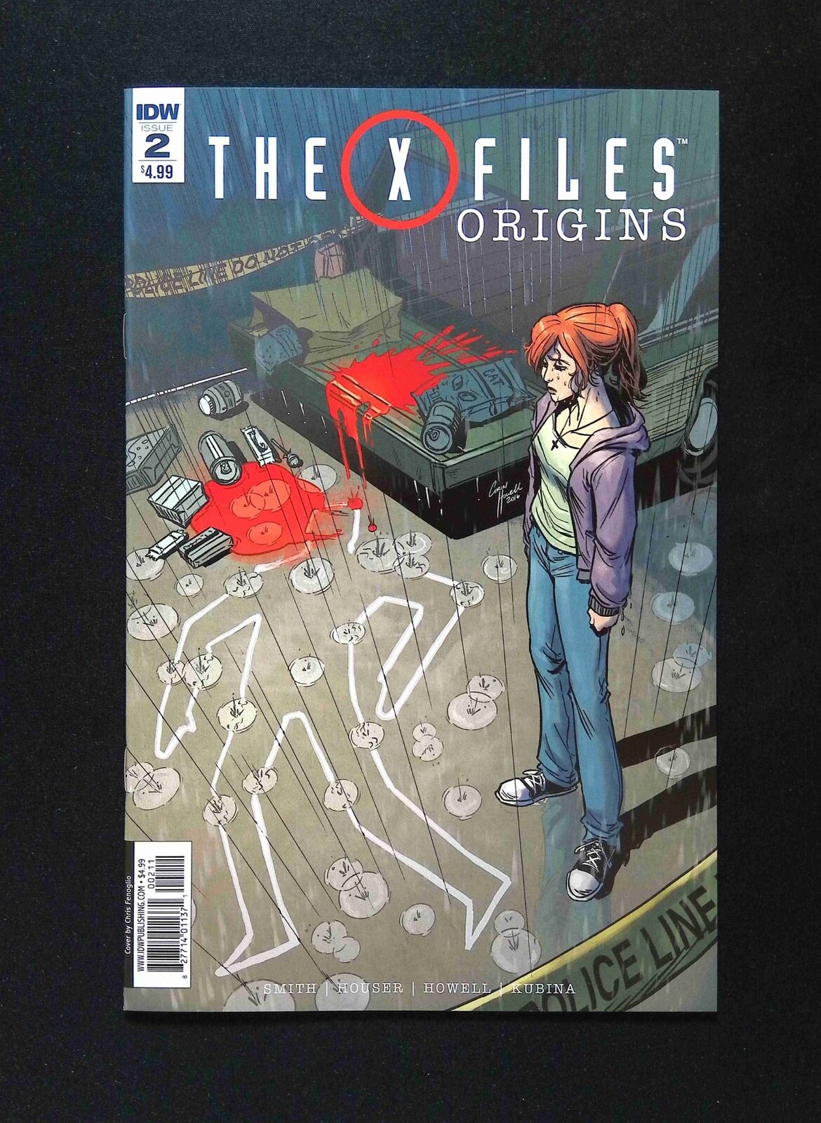 X-Files Origins #2 IDW Comics 2016 NM STAGGS VARIANT