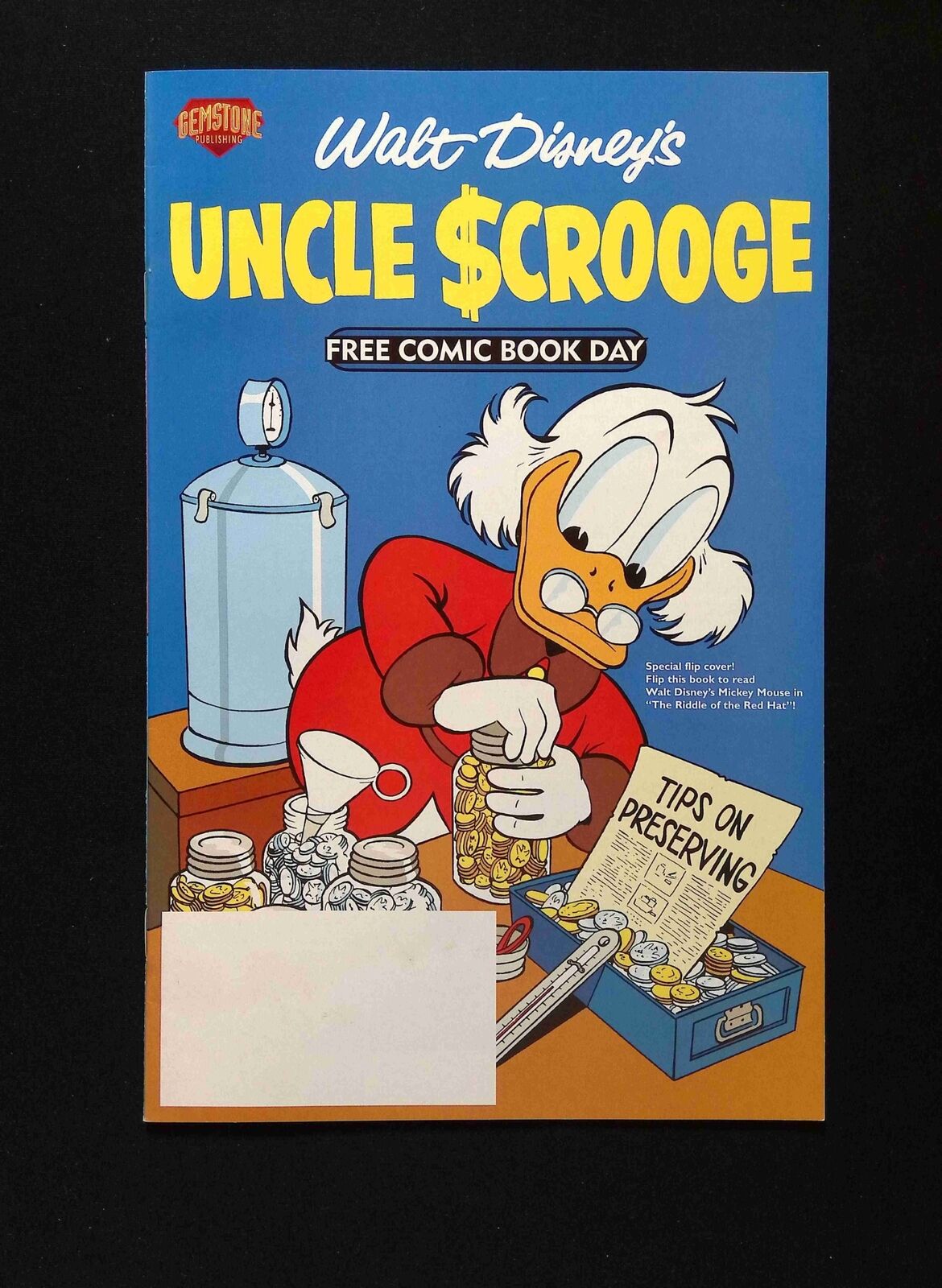 Uncle Scrooge FCBD # GEMSTONE Comics 2004 VF+