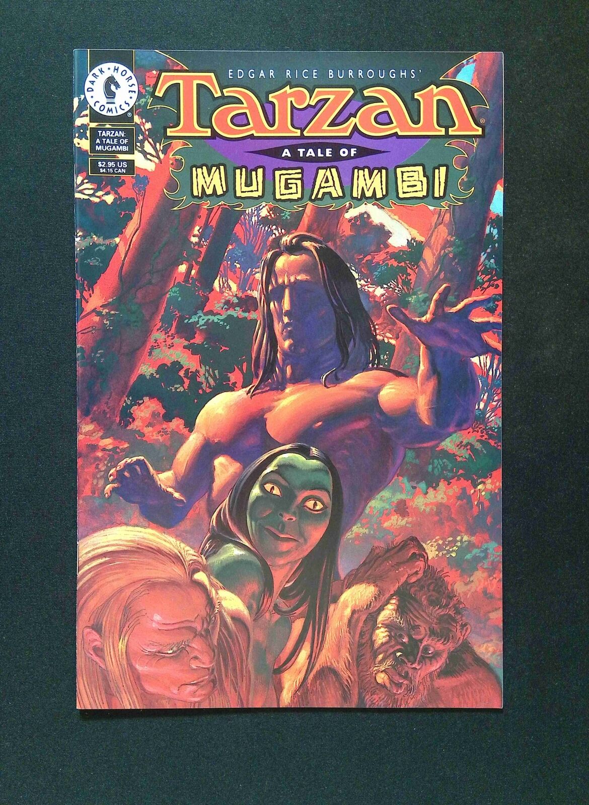 Tarzan a Tale of Mugambi #1 DARK HORSE Comics 1995 VF+