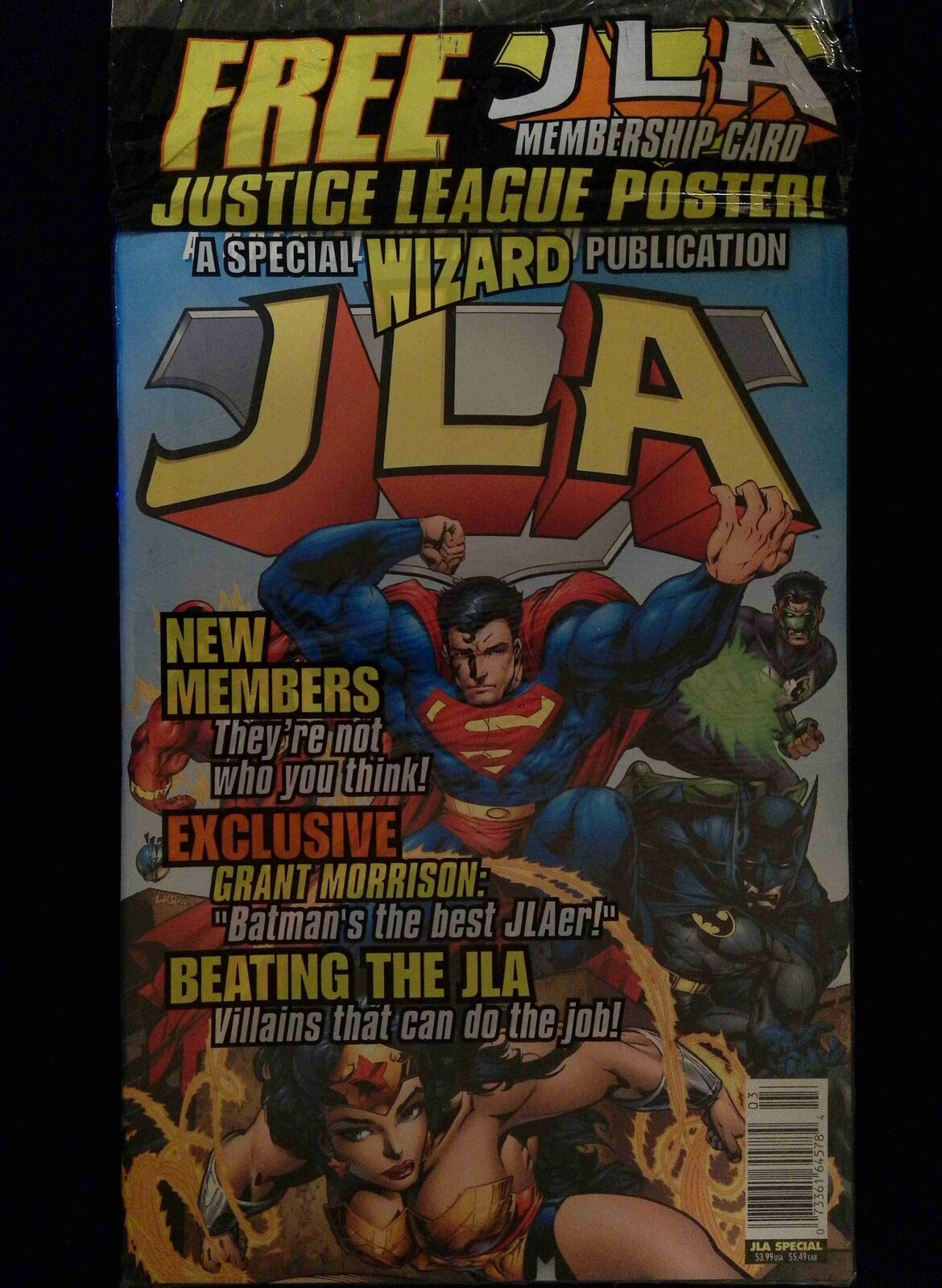 Wizard JLA Special #1P WIZARD Comics 1997 VF/NM