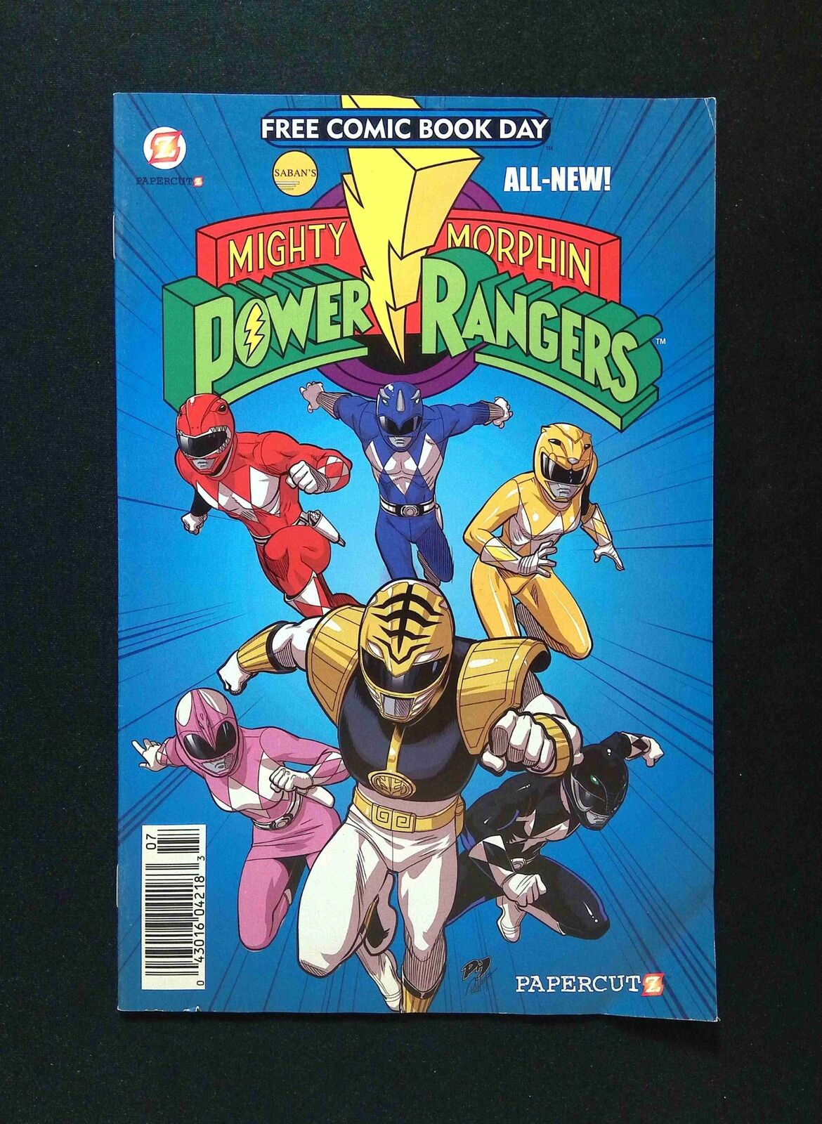 Mighty Morphin Power Rangers #0 PAPERCUTZ Comics 2014 VF NEWSSTAND