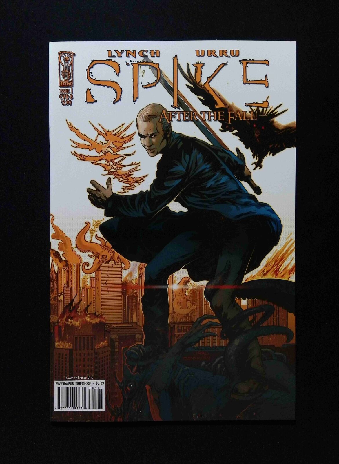 Spike After the Fall #1B IDW Comics 2008 VF/NM VARIANT COVER