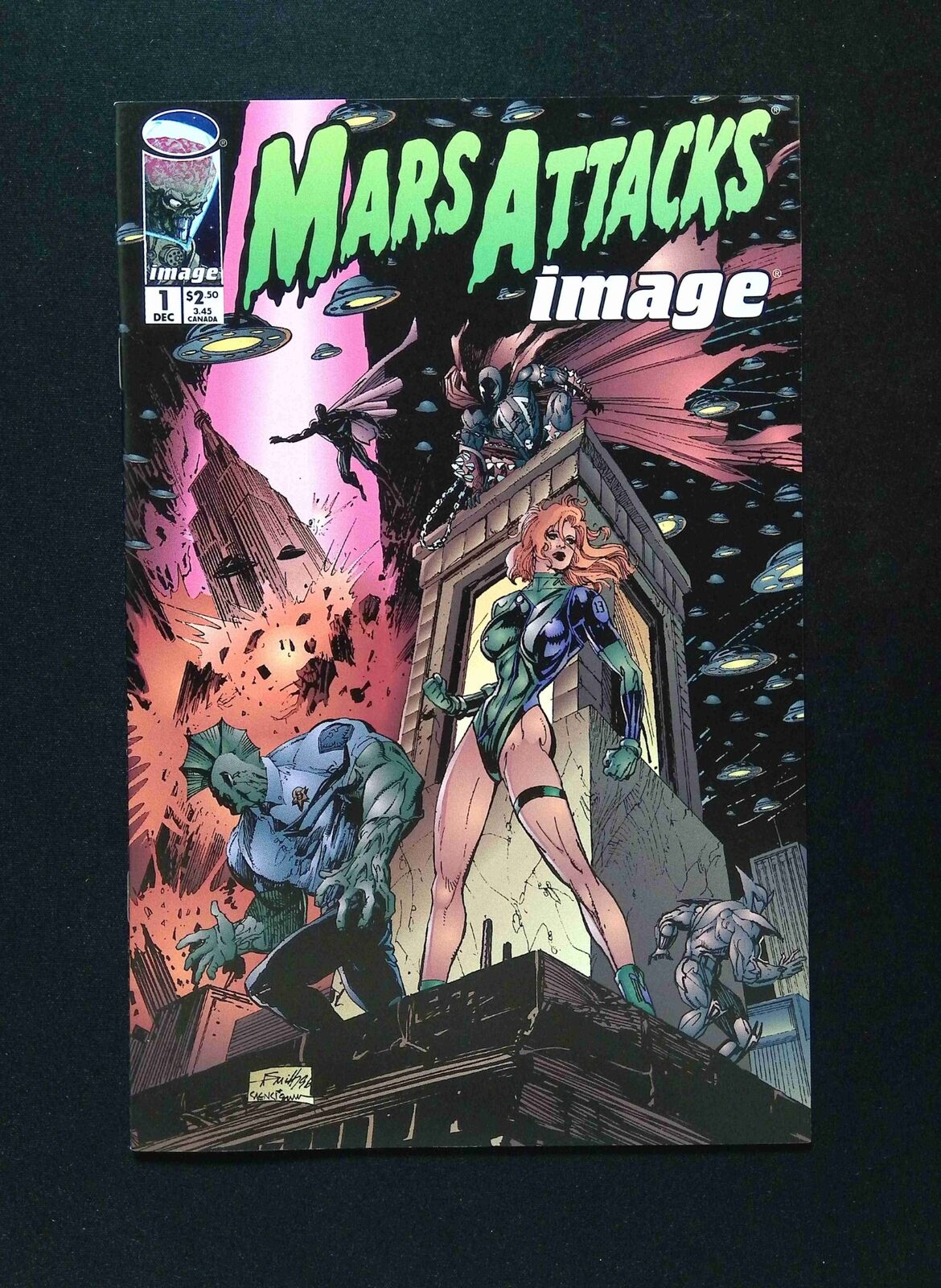 Mars Attacks Image #1 TOOPS/IMAGE Comics 1996 VF+