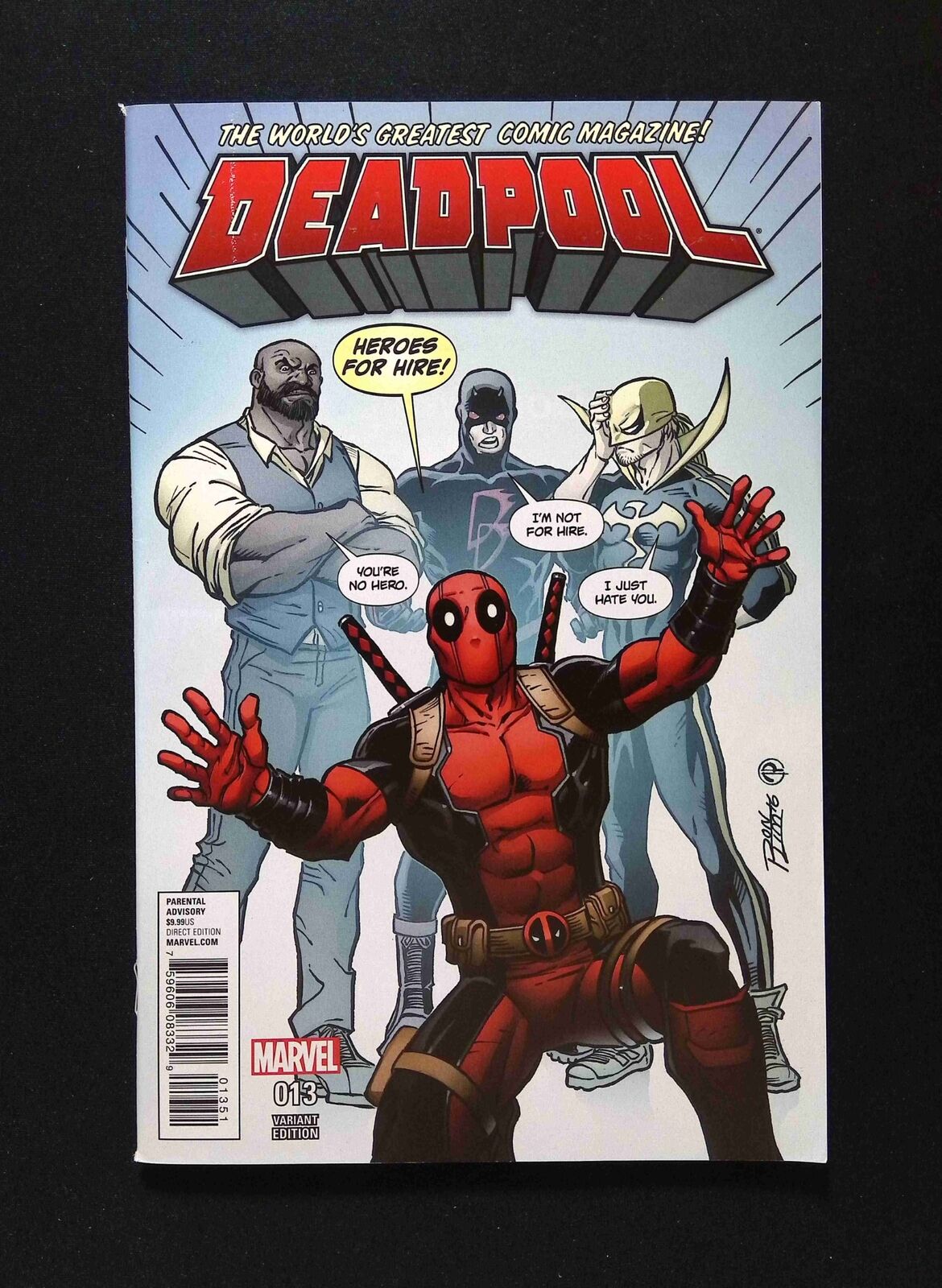 Deadpool #13C (4TH SERIES) MARVEL Comics 2016 VF+