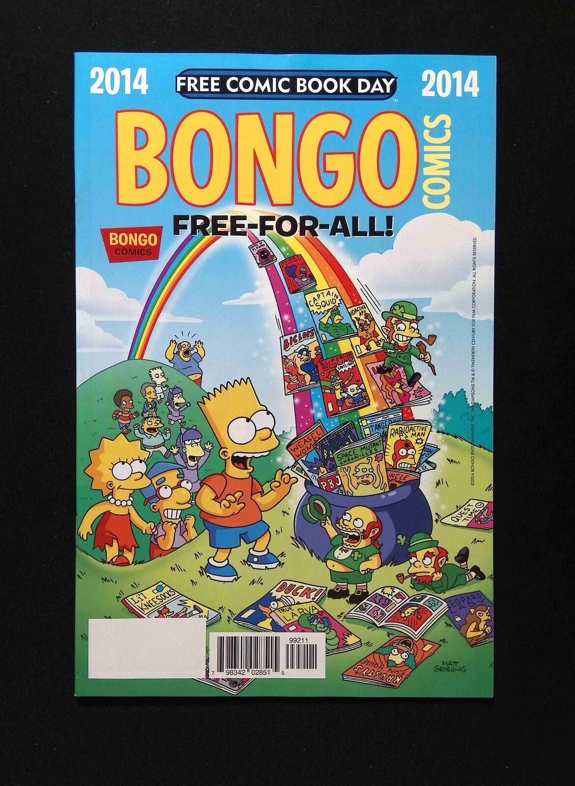 Bngo Comics Free-For-All FCBD #2014 BONGO Comics 2014 VF/NM