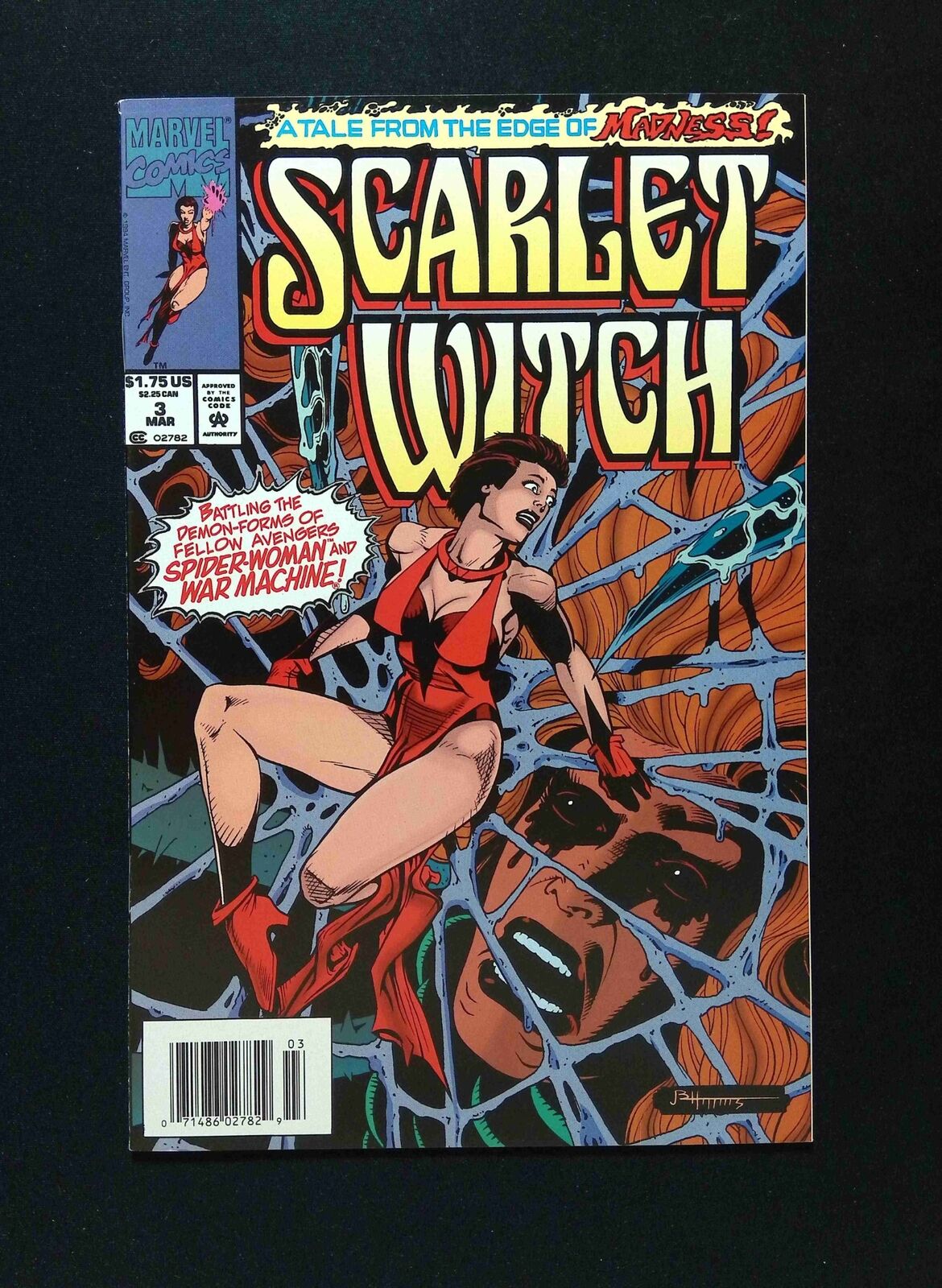 Scarlet Witch #3 MARVEL Comics 1994 VF+ NEWSSTAND