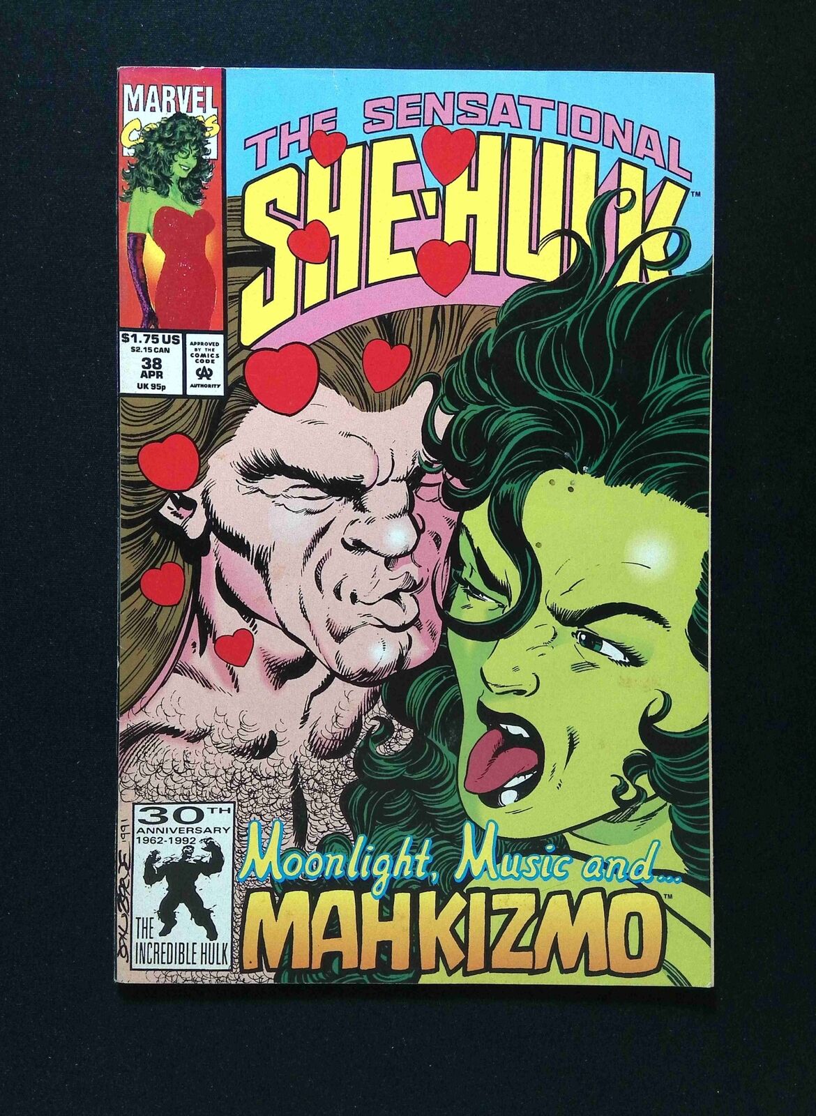 Sensational She'Hulk #38 MARVEL Comics 1992 VF-