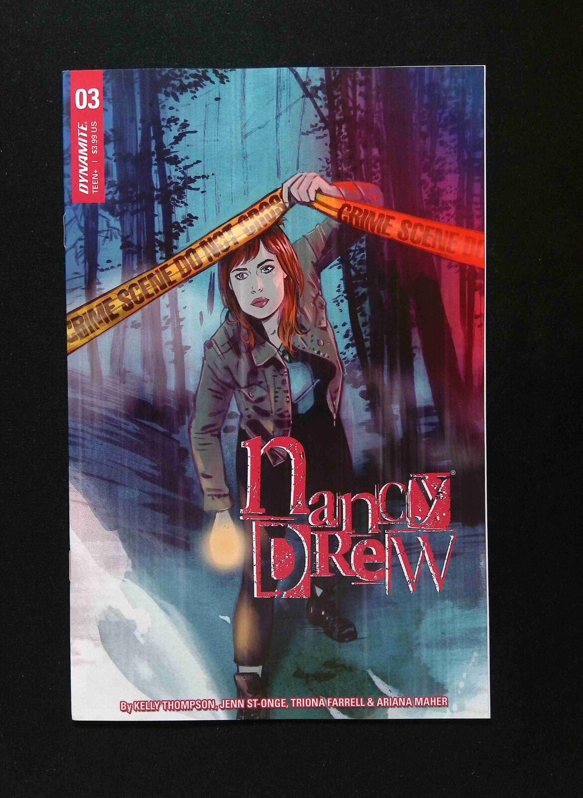 Nancy Drew #3D Dynamite Comics 2018 NM- 1/10 Limited Variant