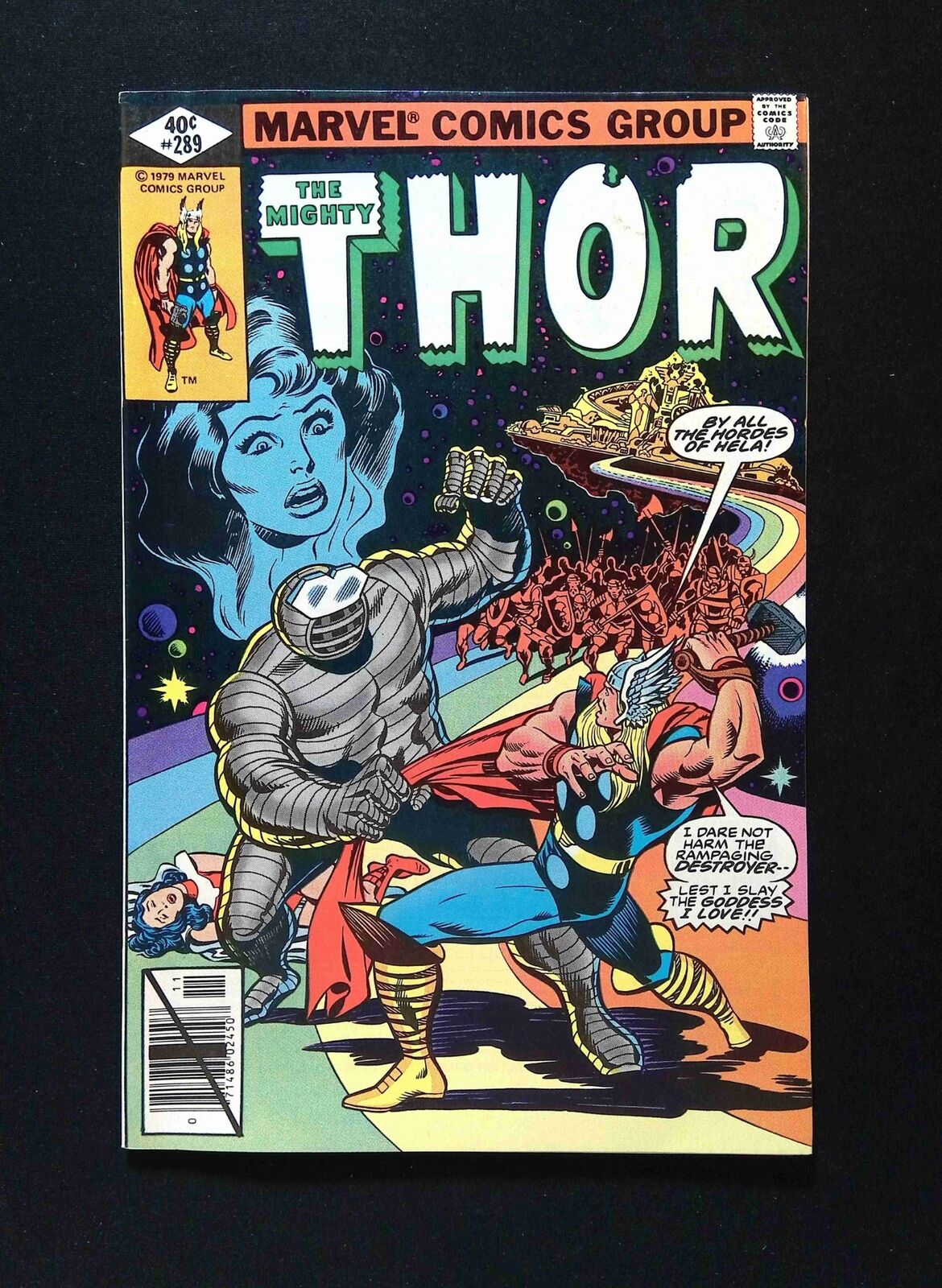 Thor #289 Marvel Comics 1979 VF+ NEWSSTAND WHITMAN VARIANT