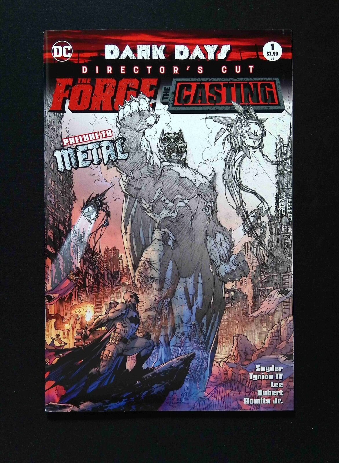 Dark Days The Forge and The Casting Directors Cut #1 DC Comics 2018 NM