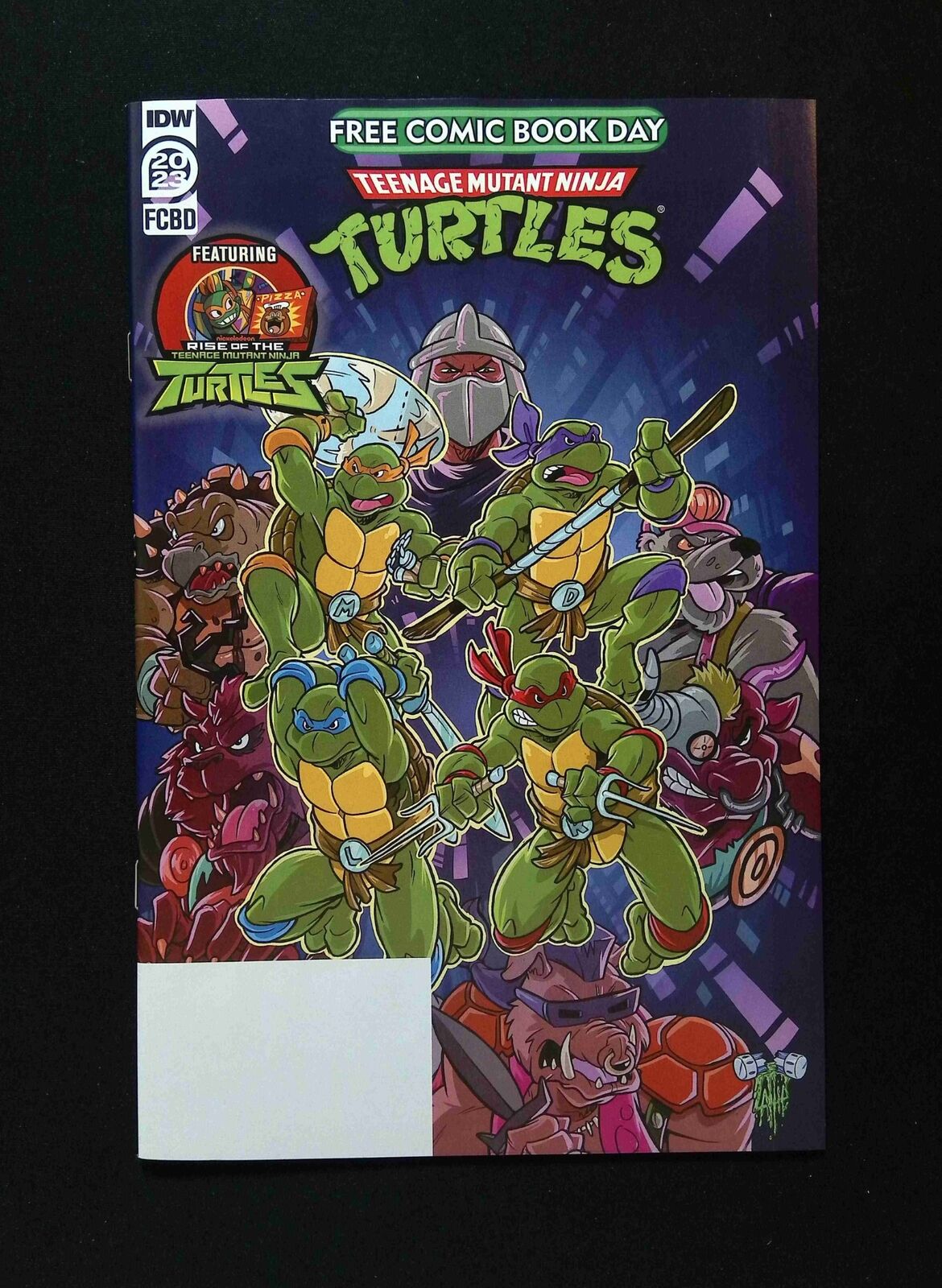 Turtles #0 IDW Comics 2023 VF/NM FCBD