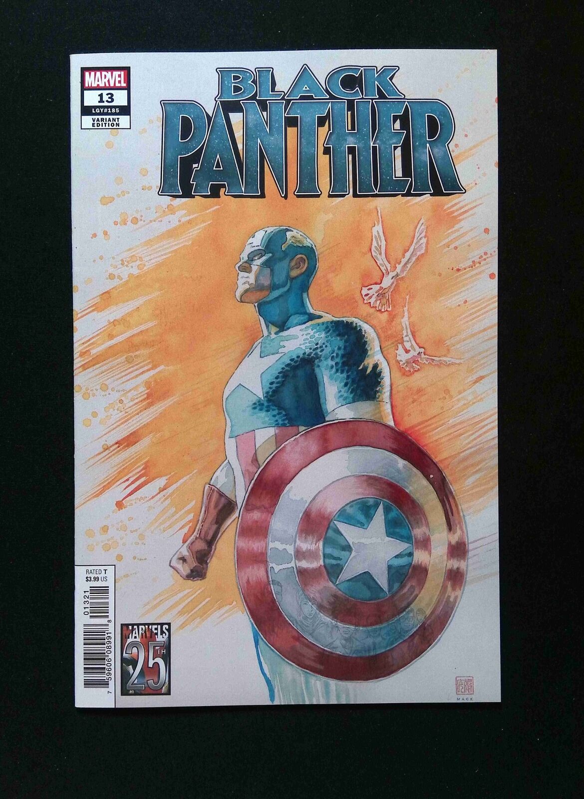 Black Panther #13B (7th Series) Marvel Comics 2019 VF/NM Mack Variant