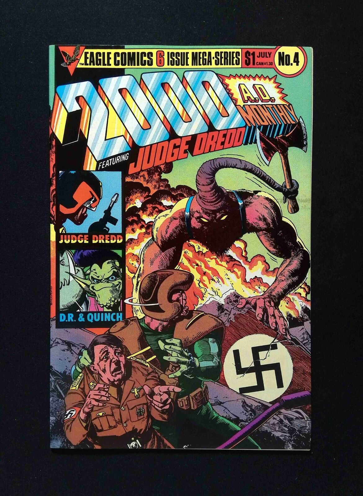 2000 AD Monthly #4 Eagle Comics 1985 VF+
