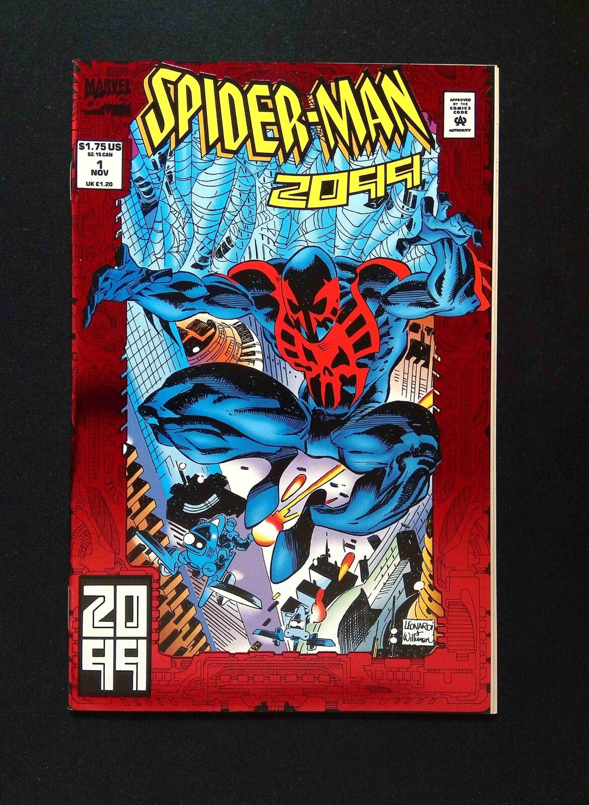 Spider-Man 2099 #1D Marvel Comics 1992 NM Direct Edition Variant
