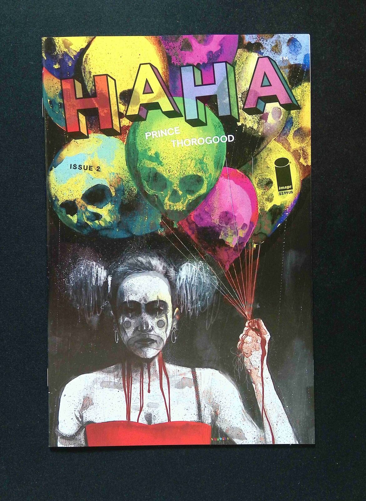 HaHA #2B Image Comics 2021 NM- Simmonds Variant