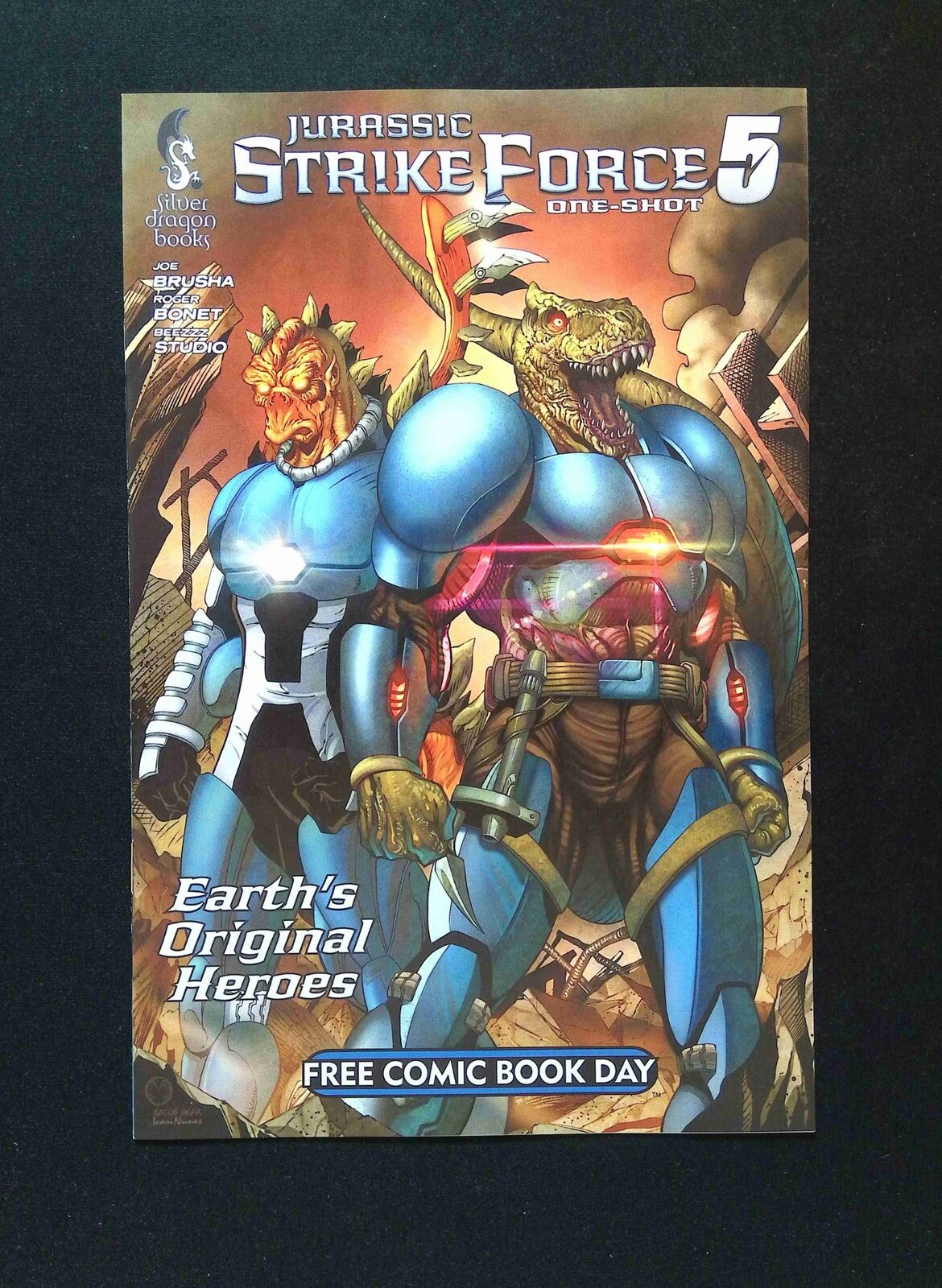 Jurassic Strike Force 5 FCBD #1 DRAGON BOOKS Comics 2015 NM-
