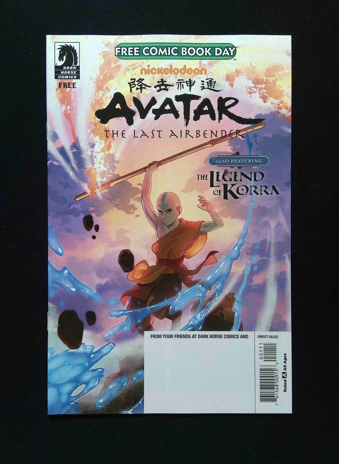 Avatar the Last Airbender Legend of Korra FCBD #2022 DARK HORSE Comics 2022 VF+