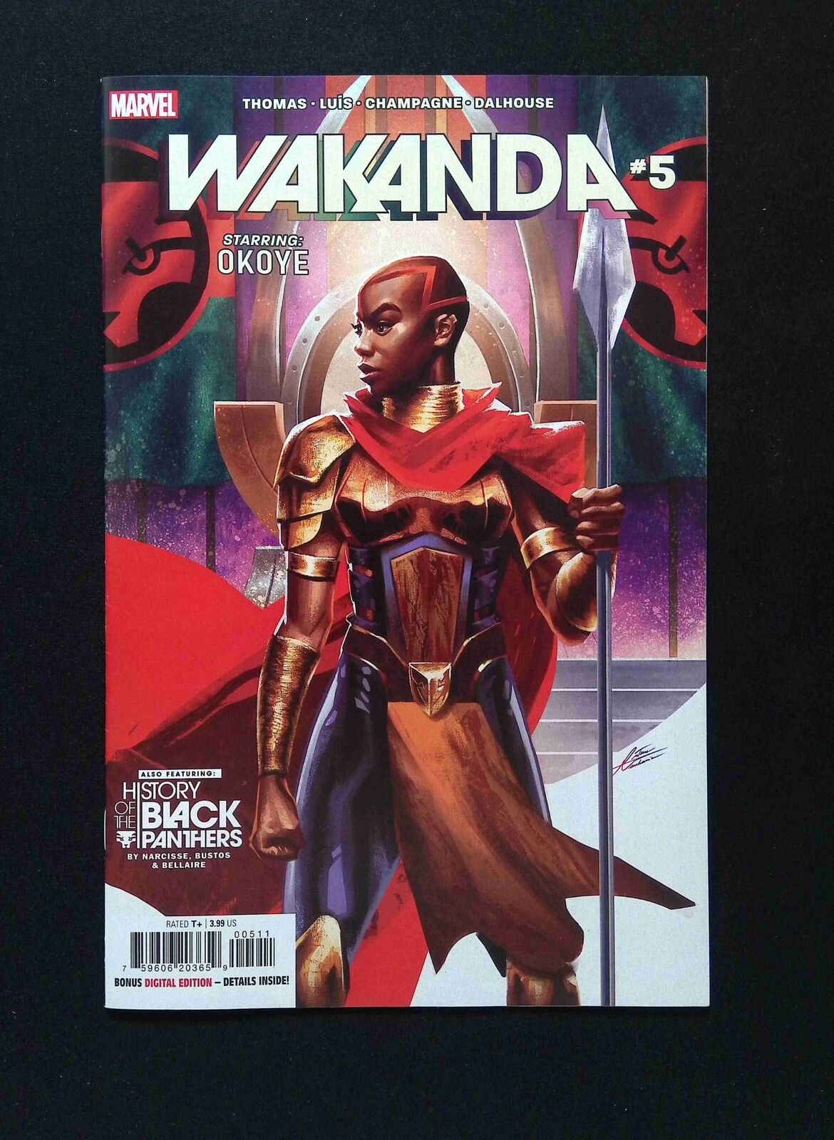Wakanda #5 MARVEL Comics 2023 VF+