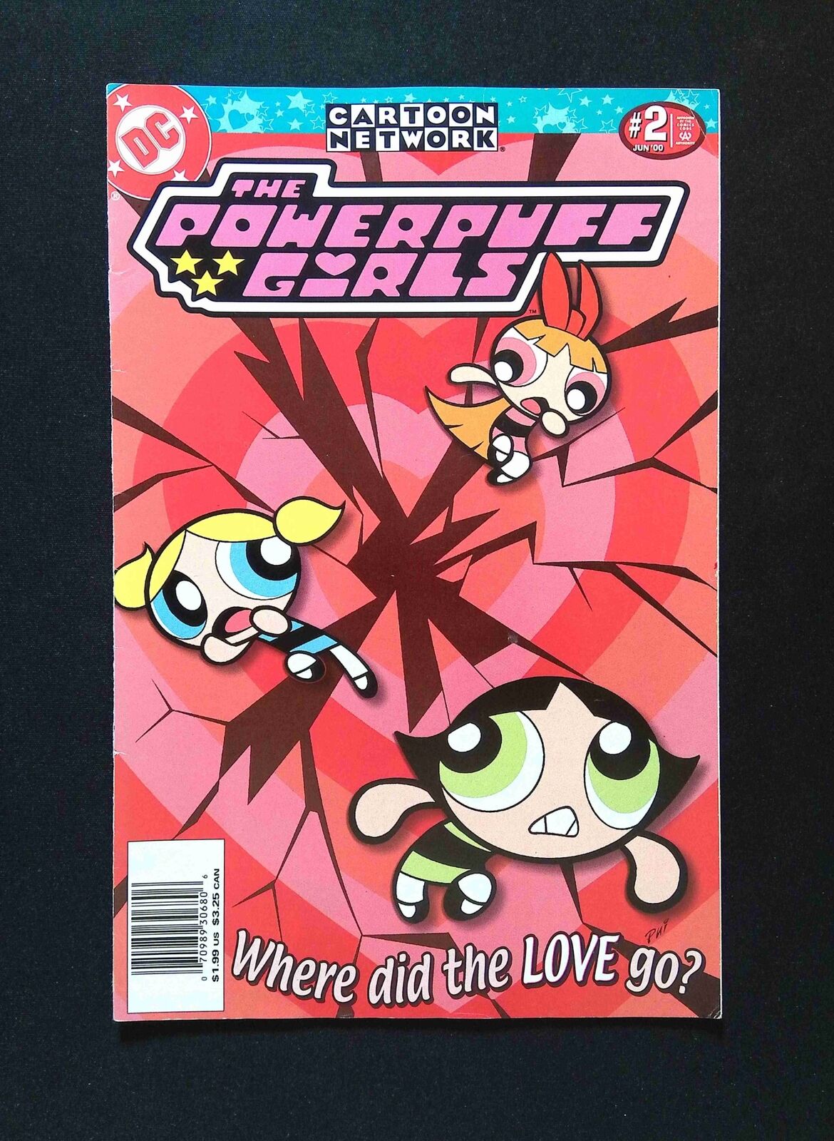Powerpuff Girls #2 DC Comics 2000 FN+ NEWSSTAND