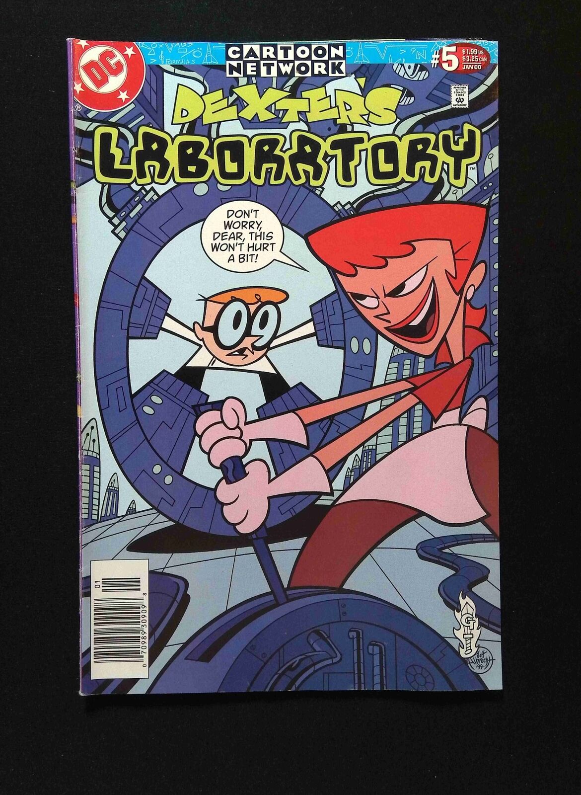 Dexter's Laboratory #5 DC Comics 2000 FN+ NEWSSTAND
