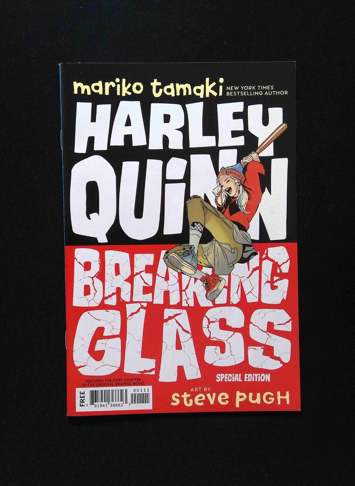 Harley Quin Breaking Glass GN #1-1ST DC Comics 2019 NM PUGH VARIANT