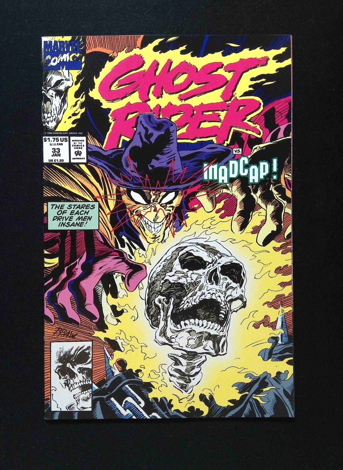 Ghost Rider #33 (2ND SERIES) MARVEL Comics 1993 VF+