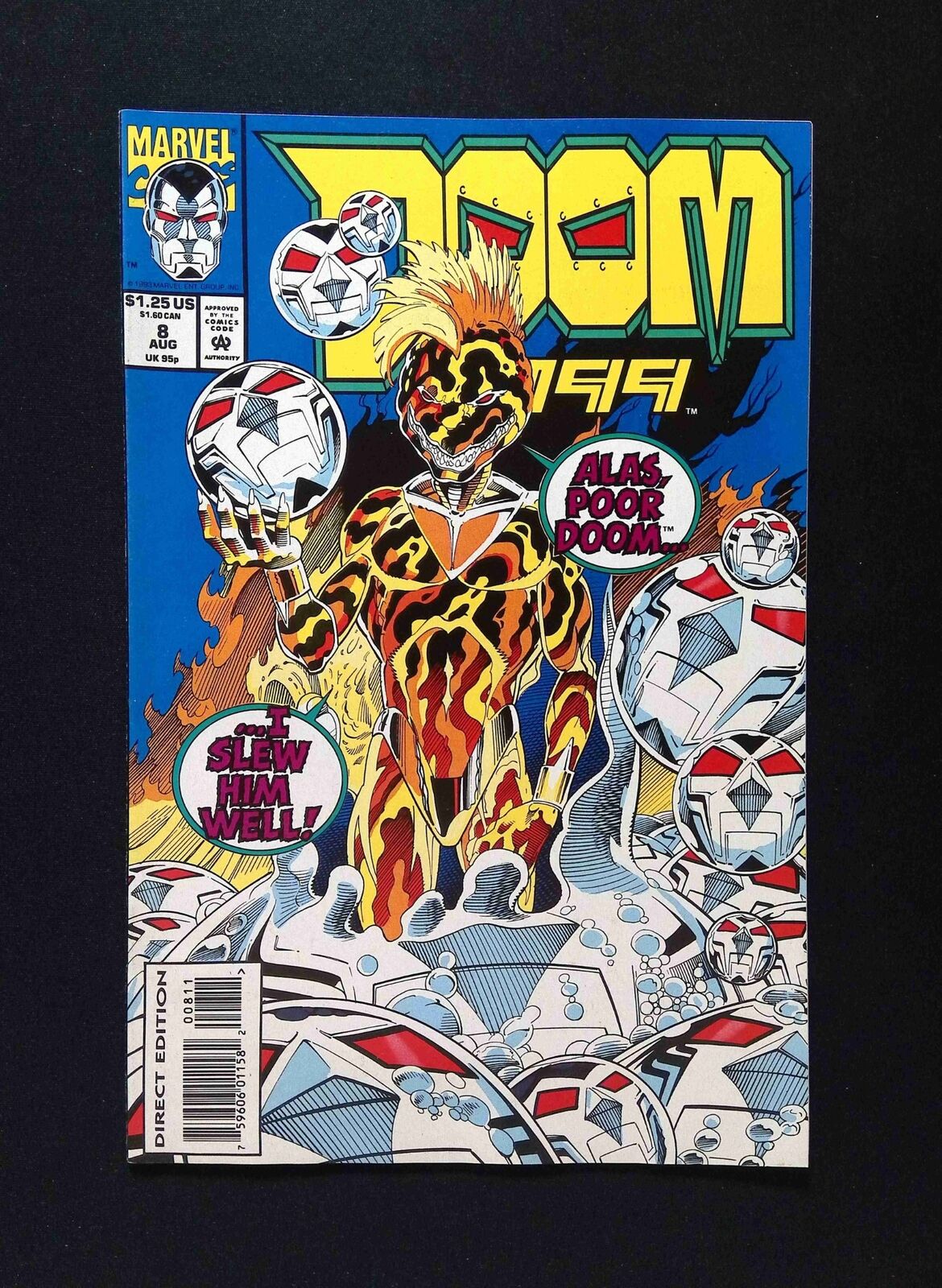 Doom 2099 #8 Marvel Comics 1993 VF/NM
