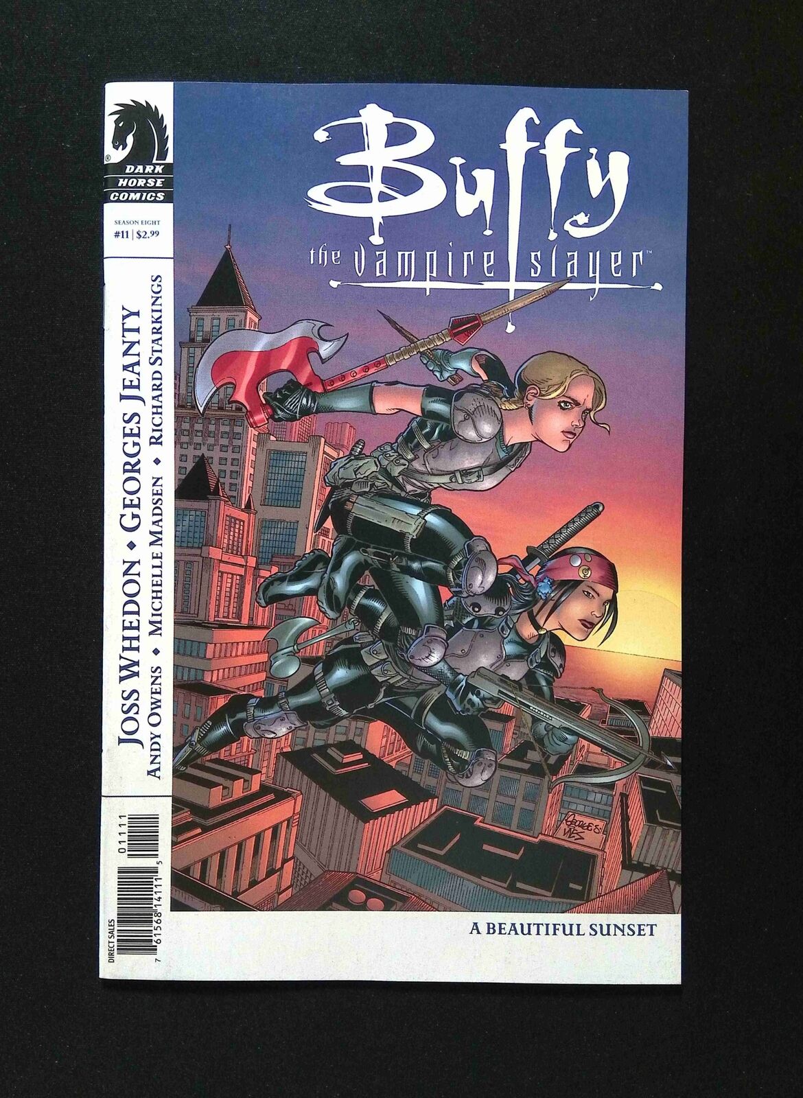 Buffy the Vampire Slayer #11B (Season 8) Dark Horse 2007 VF/NM Jeanty Variant