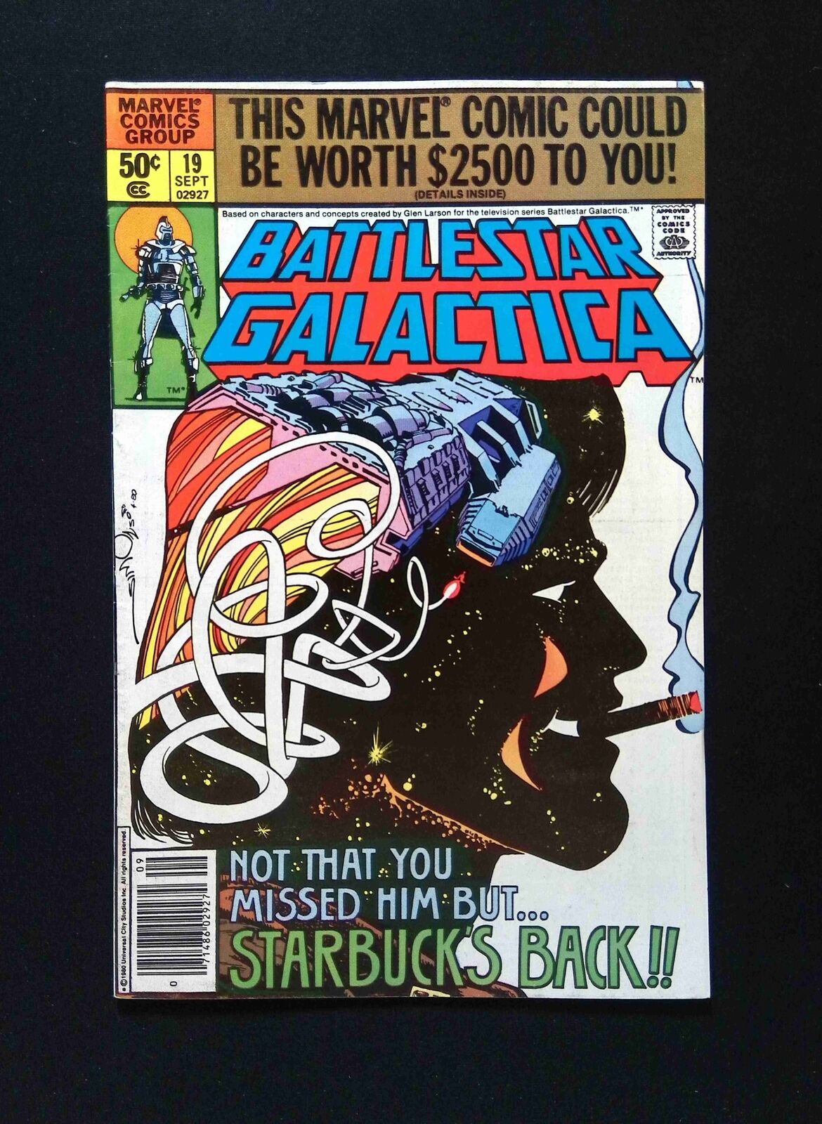 Battlestar Galactica #19 MARVEL Comics 1980 FN/VF NEWSSTAND