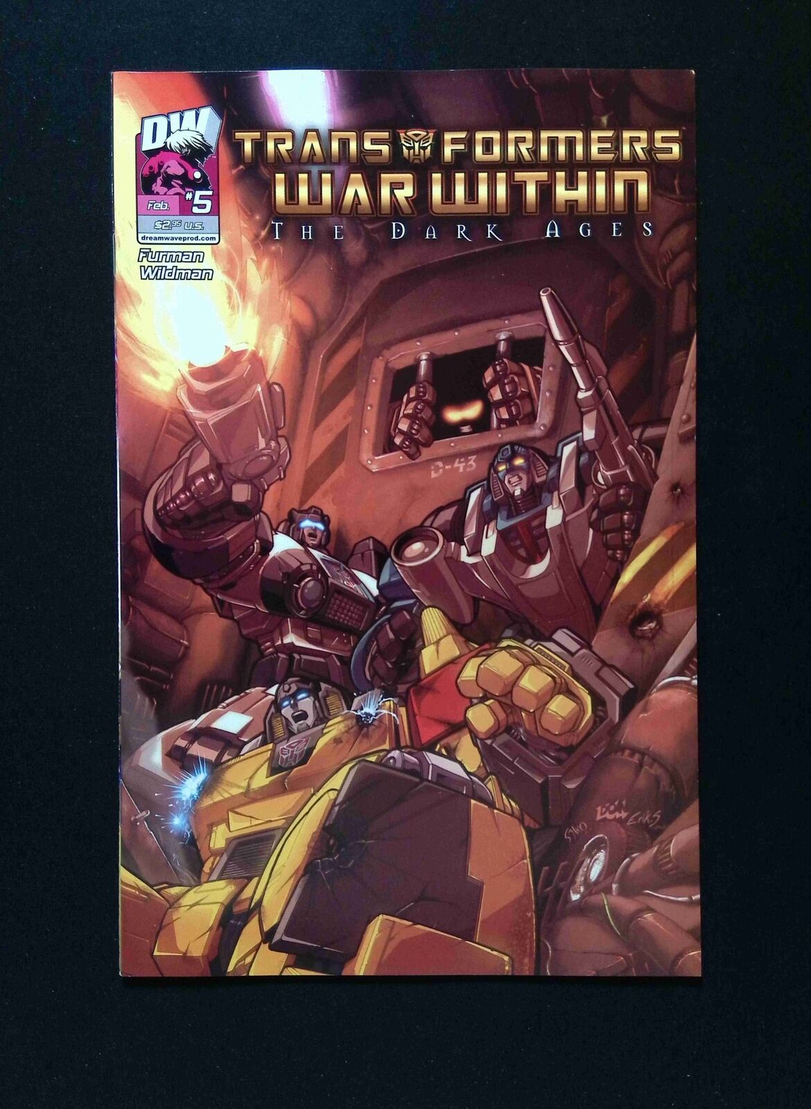 Transformers The War Within Dark Ages #5 DREAMWAVE Comics 2004 VF/NM