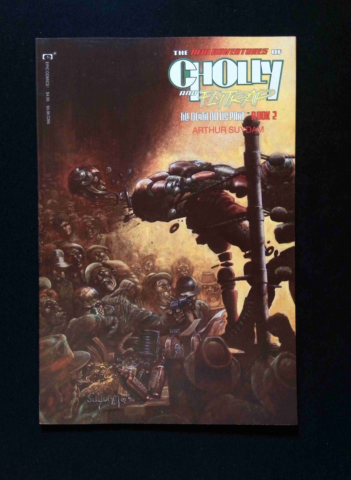 New Adventures of Cholly and Flytrap #2 MARVEL/EPIC Comics 1991 VF+