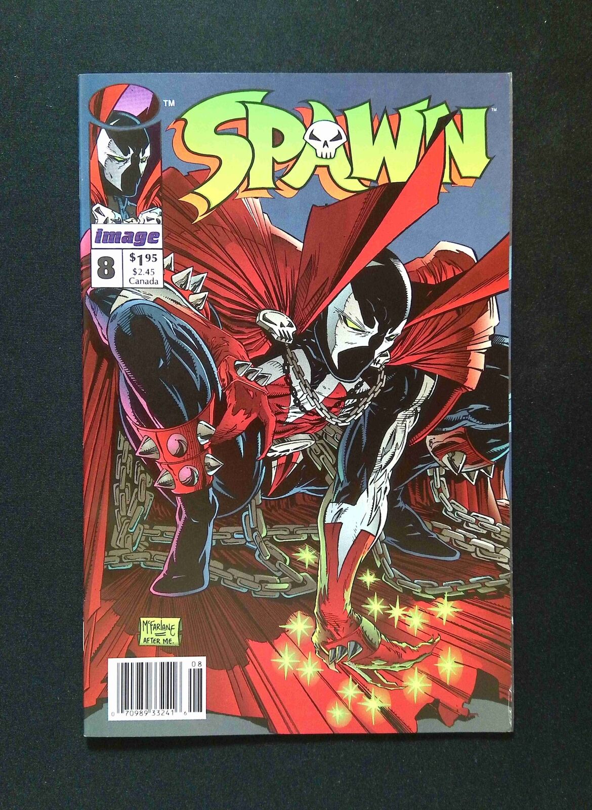 Spawn #8 Image Comics 1993 NM- NEWSSTAND