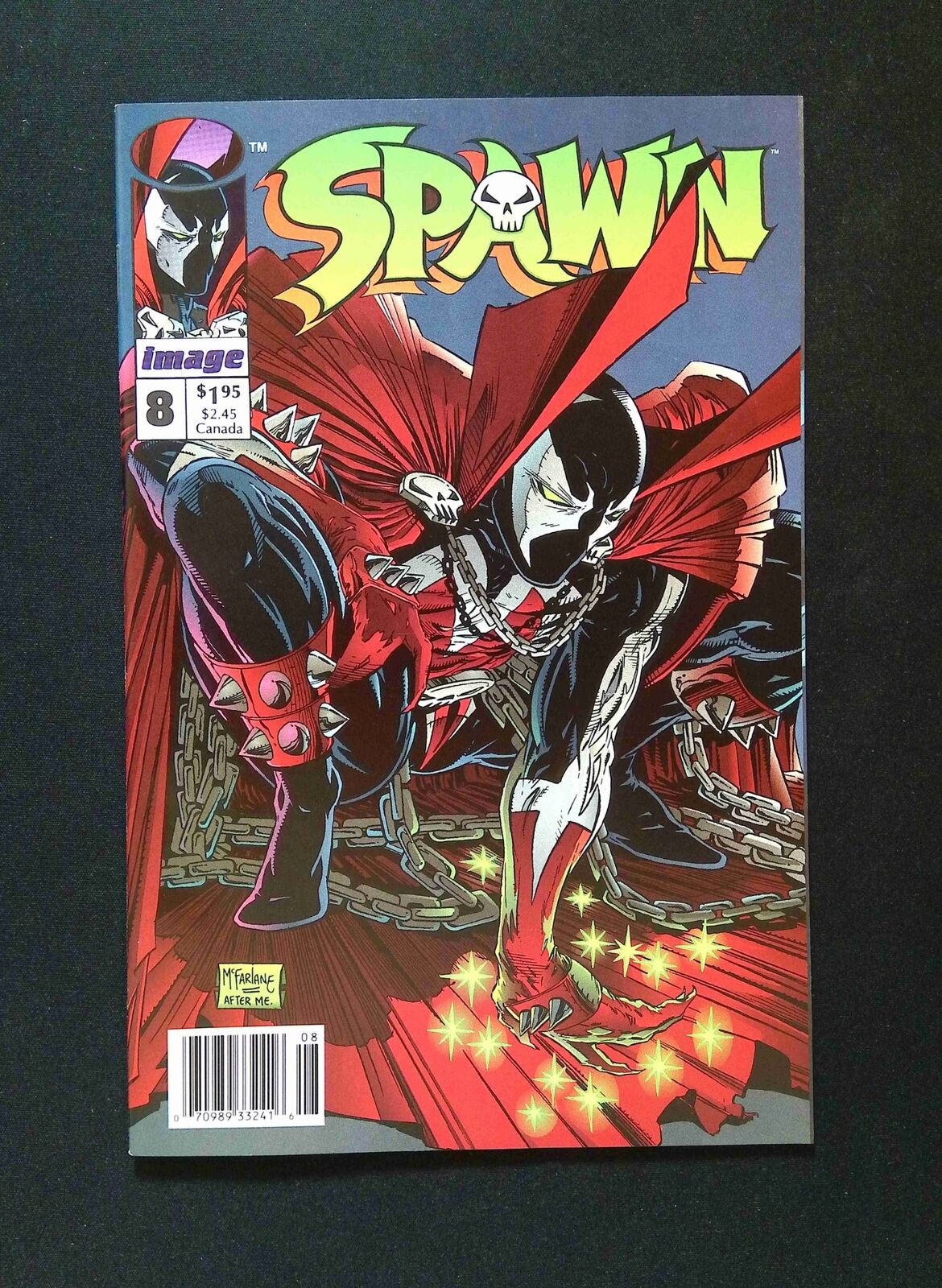 Spawn #8 Image Comics 1993 VF/NM NEWSSTAND