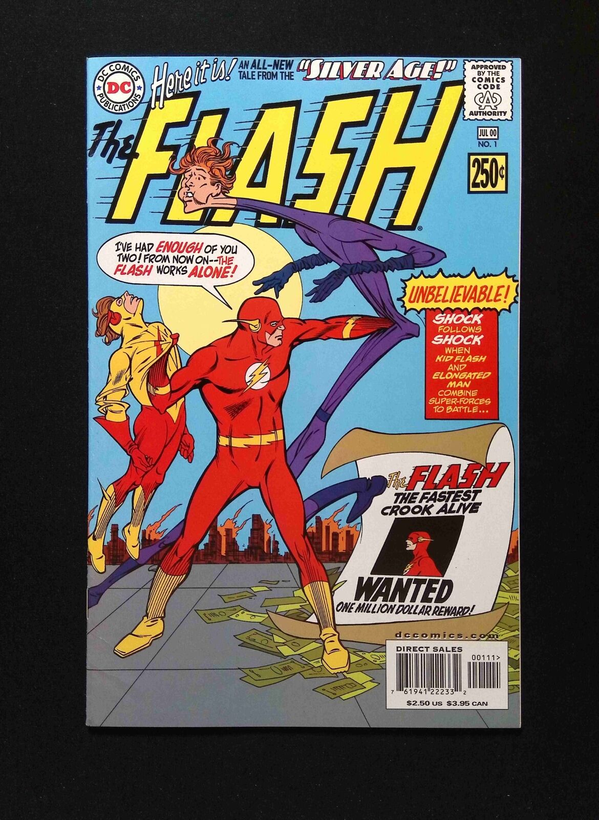 Silver Age Flash #1 DC Comics 2000 VF-
