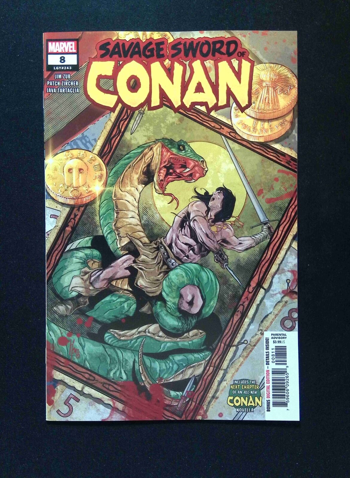 Savage Sword of Conan #8 MARVEL Comics 2019 NM