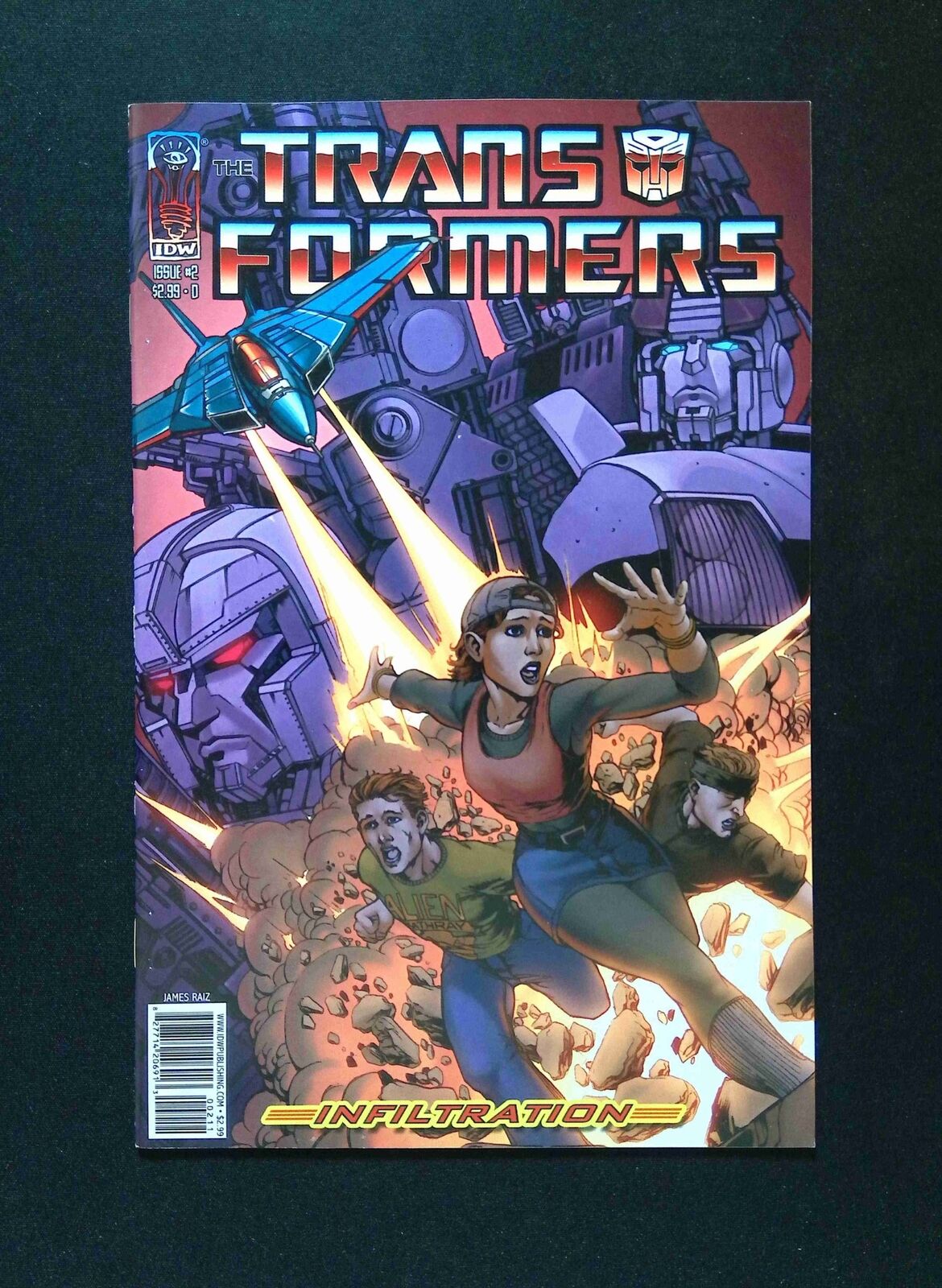 Transformers Inflitration #2D IDW Comics 2006 NM- Variant Cover